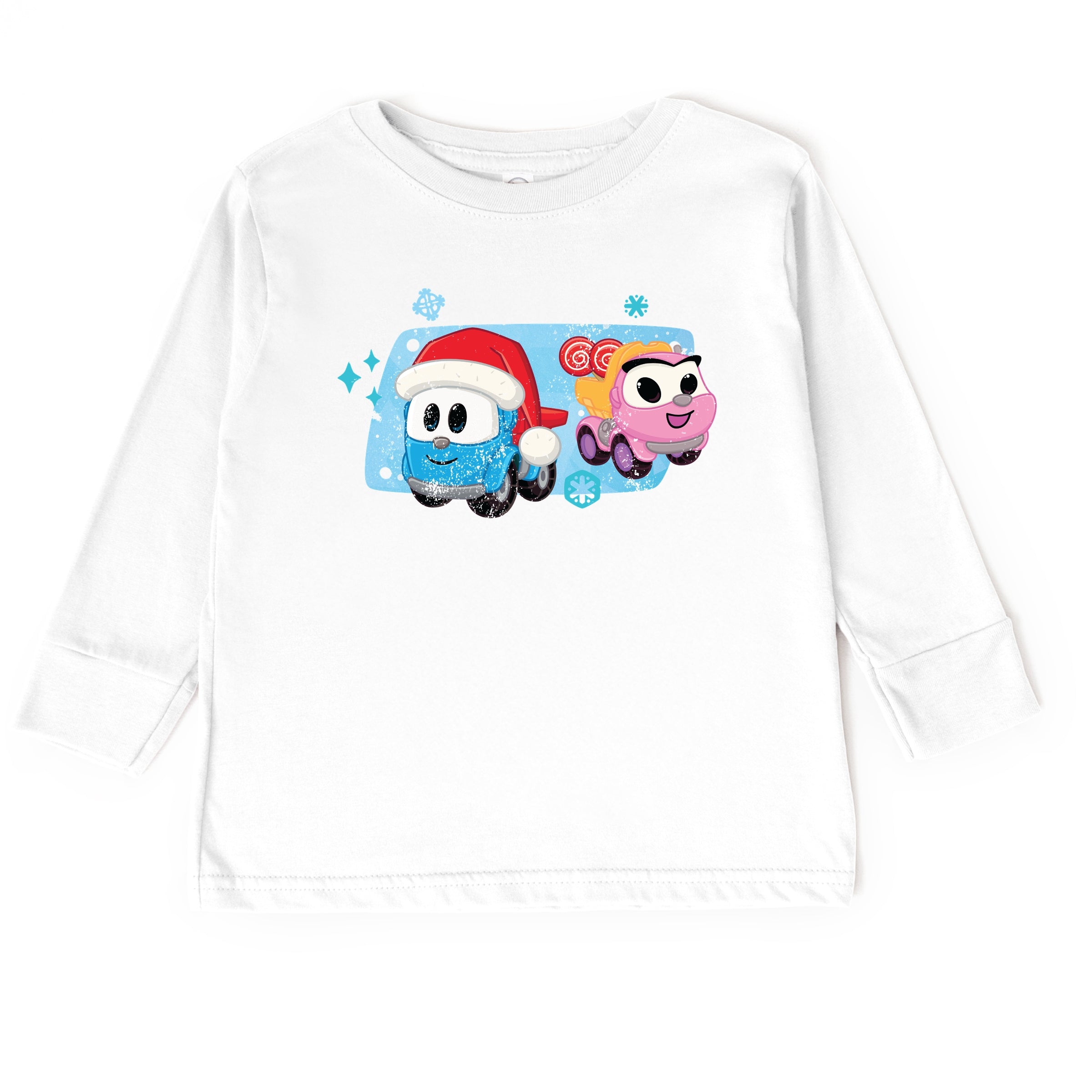 Leo the Truck Leo and Lea Holiday - Toddler Long Sleeve Graphic Tee