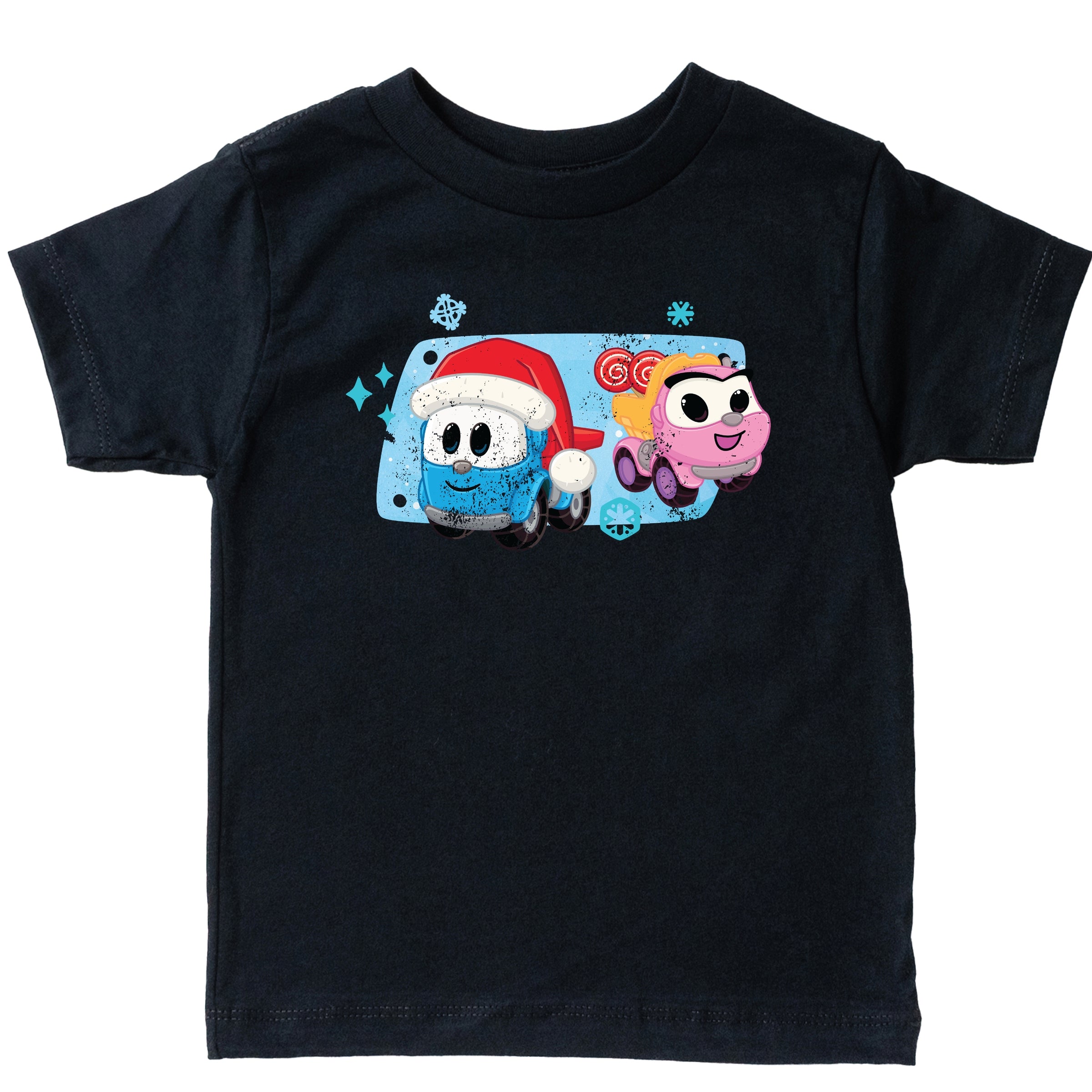 Leo the Truck Leo and Lea Holiday - Toddler Short Sleeve Graphic T-Shirt