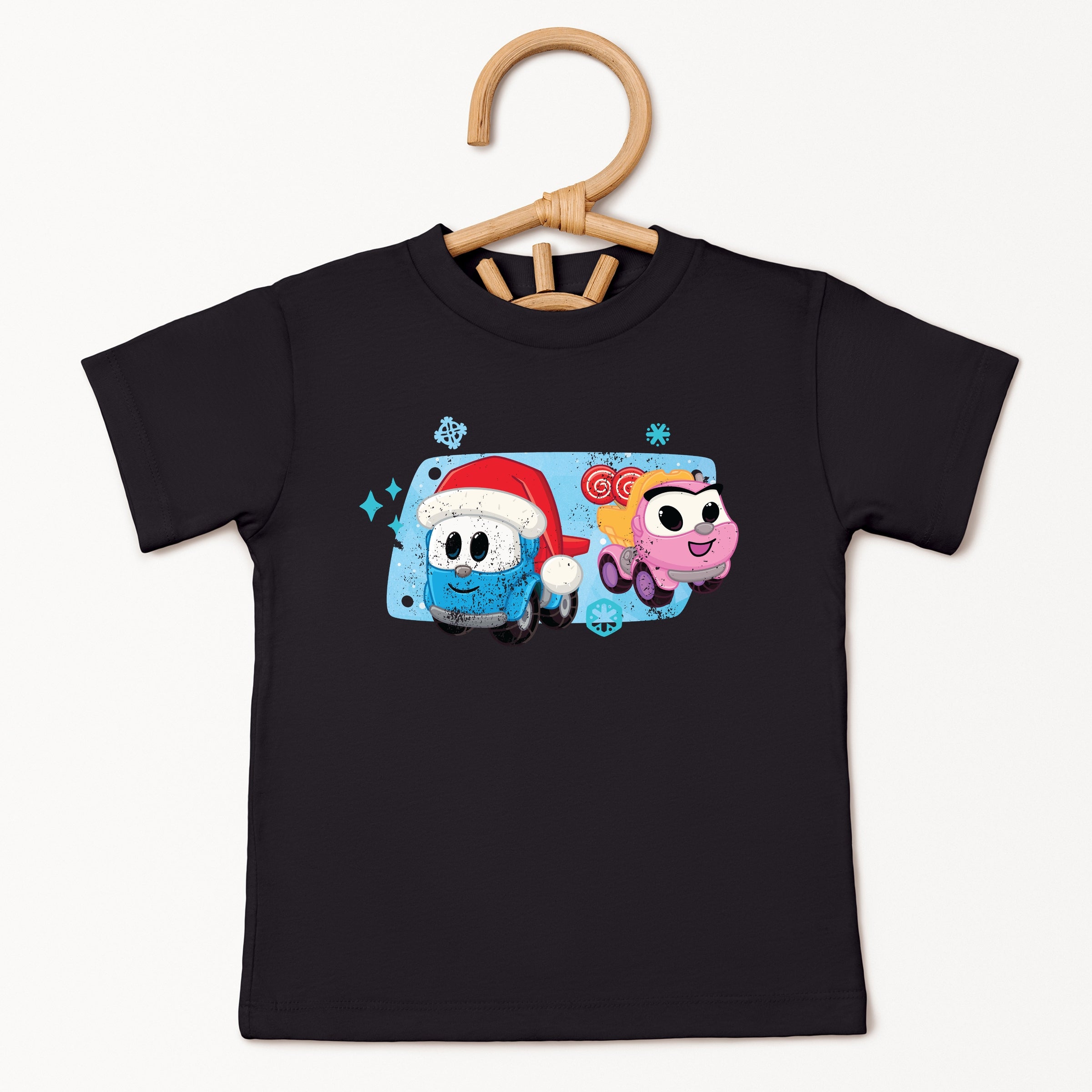 Leo the Truck Leo and Lea Holiday - Toddler Short Sleeve Graphic T-Shirt