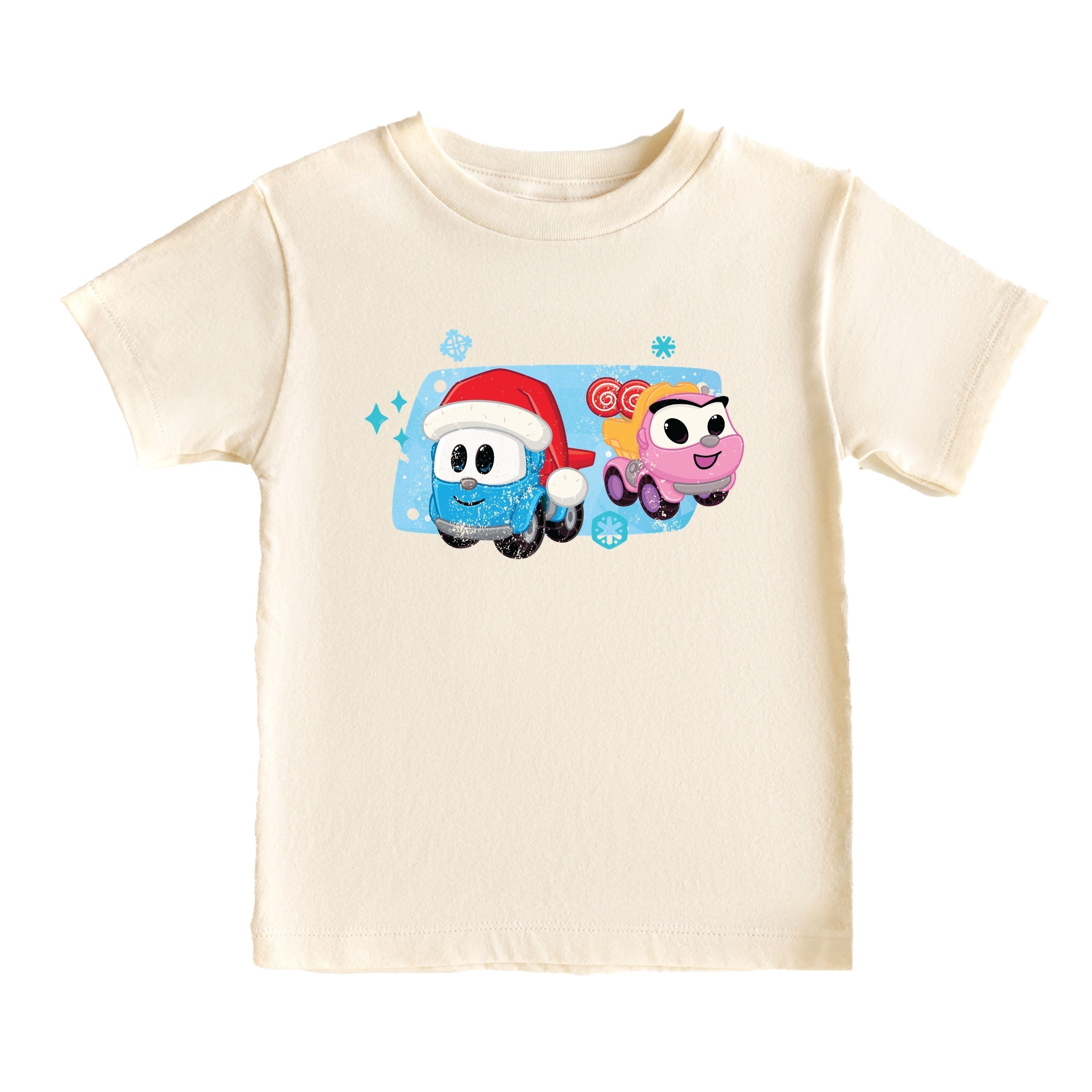 Leo the Truck Leo and Lea Holiday - Toddler Short Sleeve Graphic T-Shirt