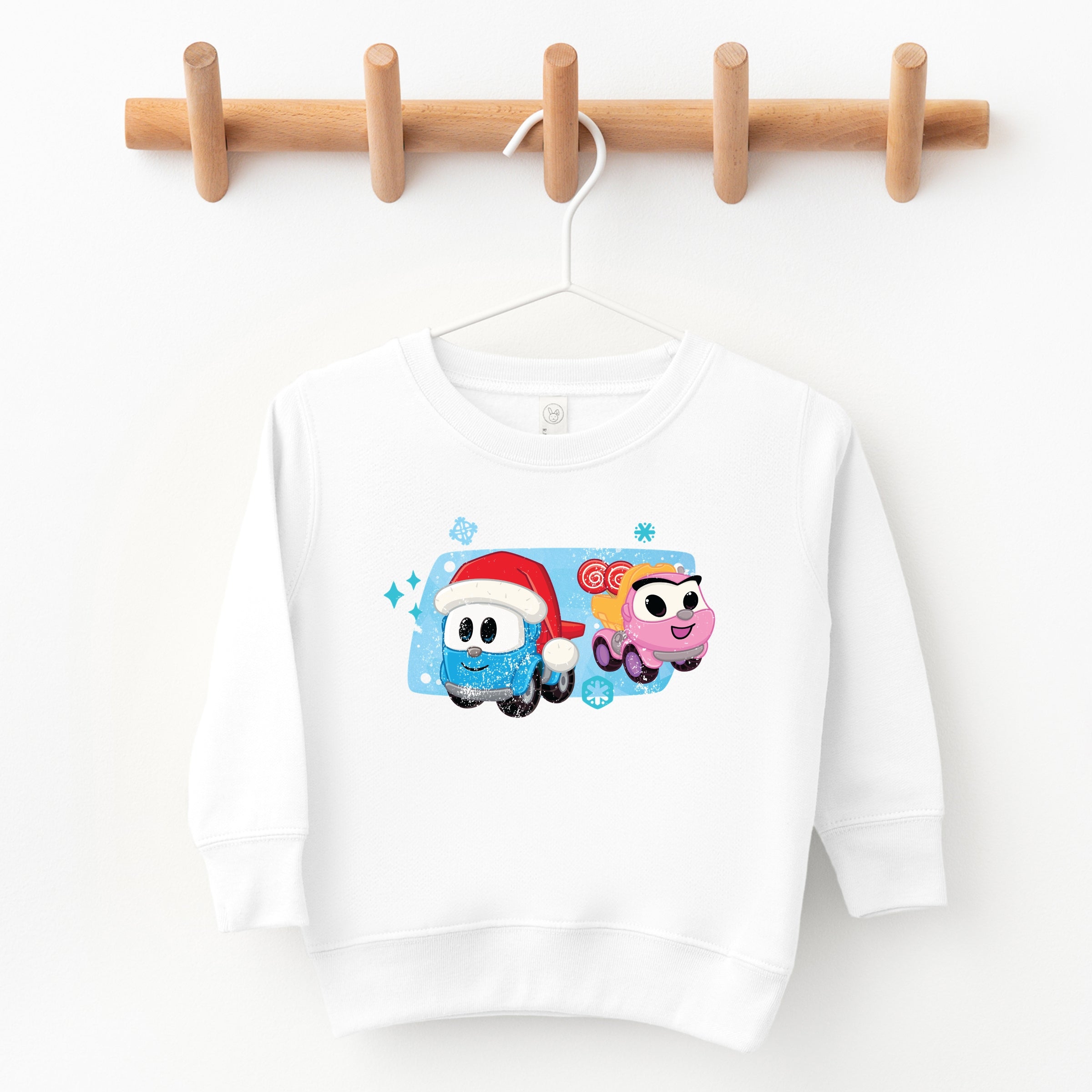 Leo the Truck Leo and Lea Holiday - Toddler Graphic Sweatshirt