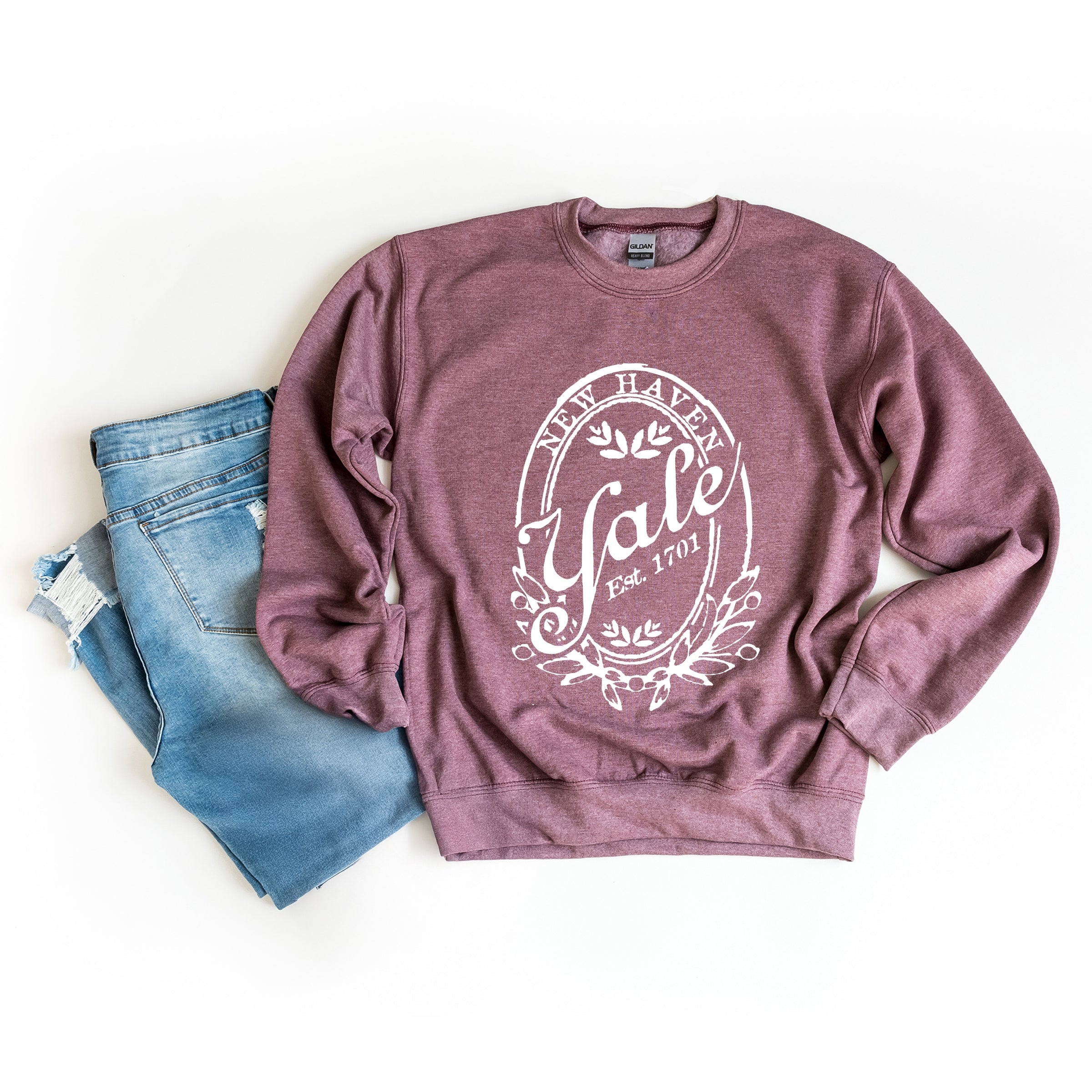 Yale New Haven Oval - Women's Graphic Sweatshirt