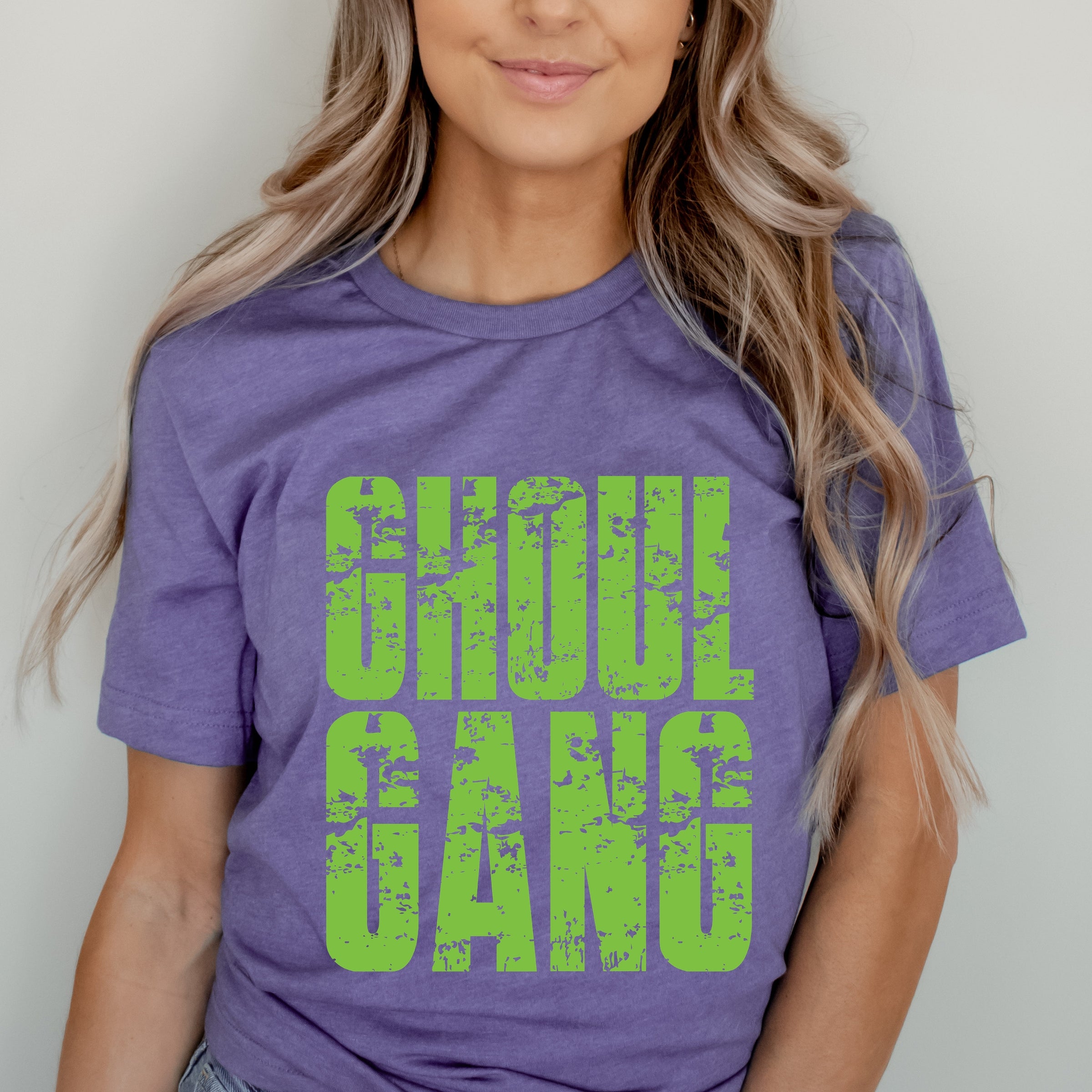 Ghoul Gang Block Distressed - Women's Short Sleeve Graphic T-Shirt