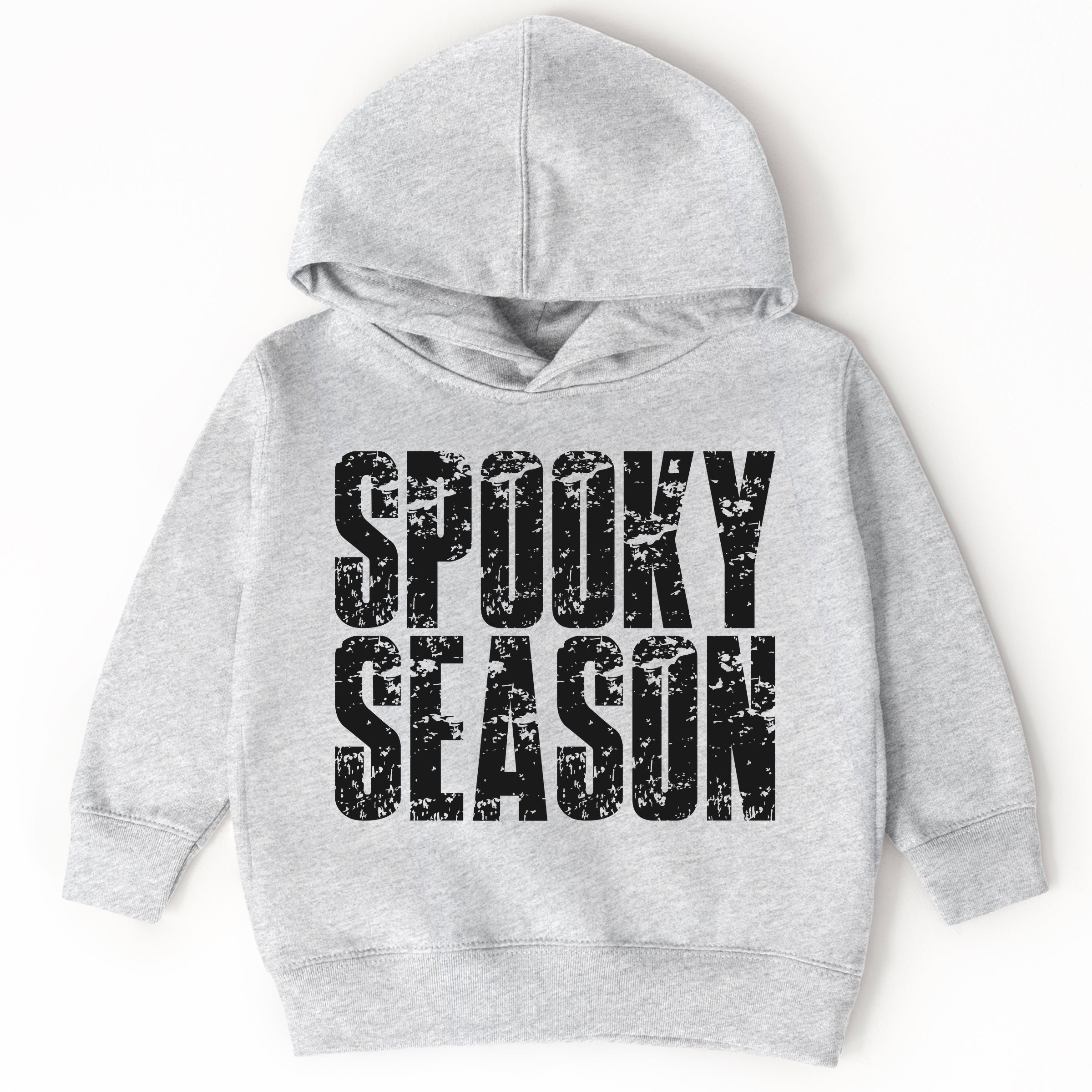 Spooky Season Block Distressed - Toddler Hoodie