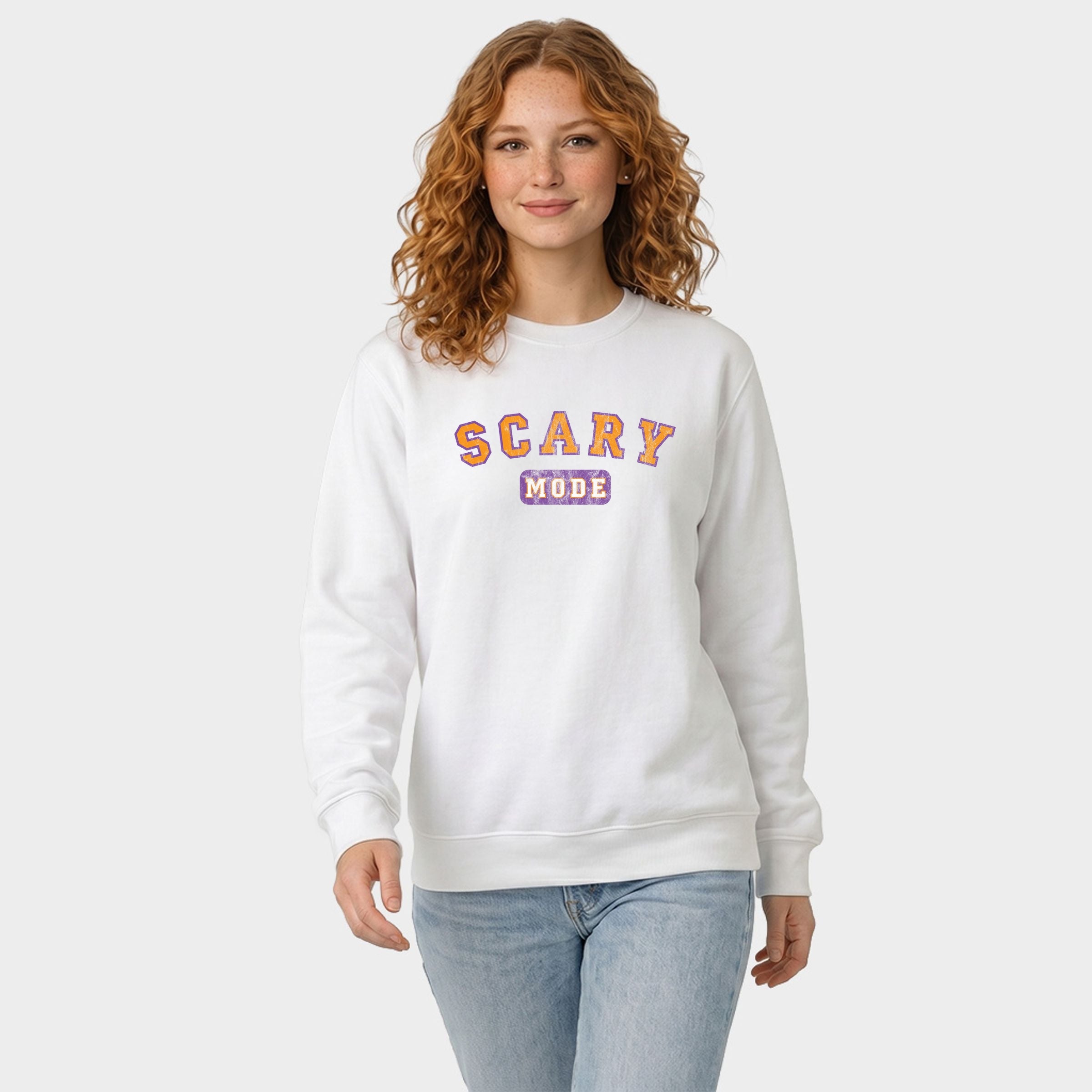Scary Mode - Women's Graphic Sweatshirt
