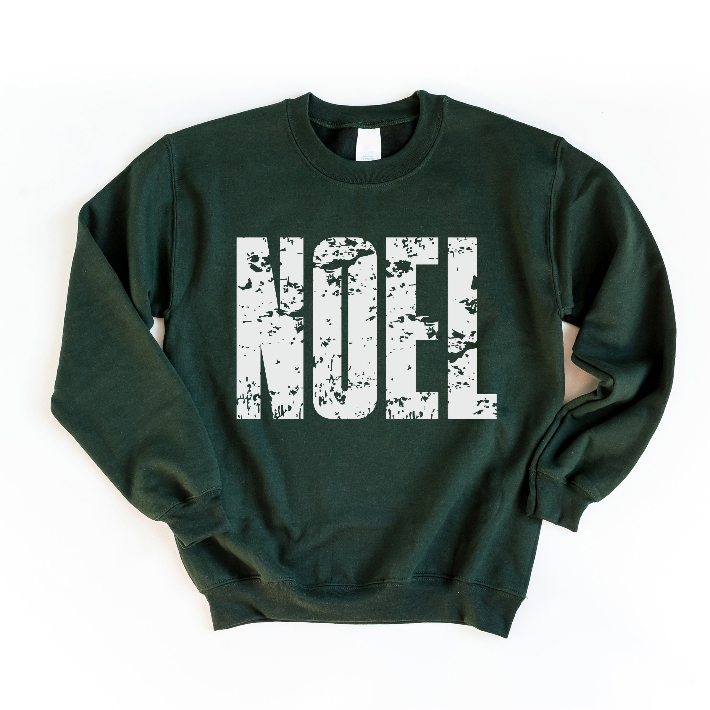 Noel Block Distressed - Women's Graphic Sweatshirt