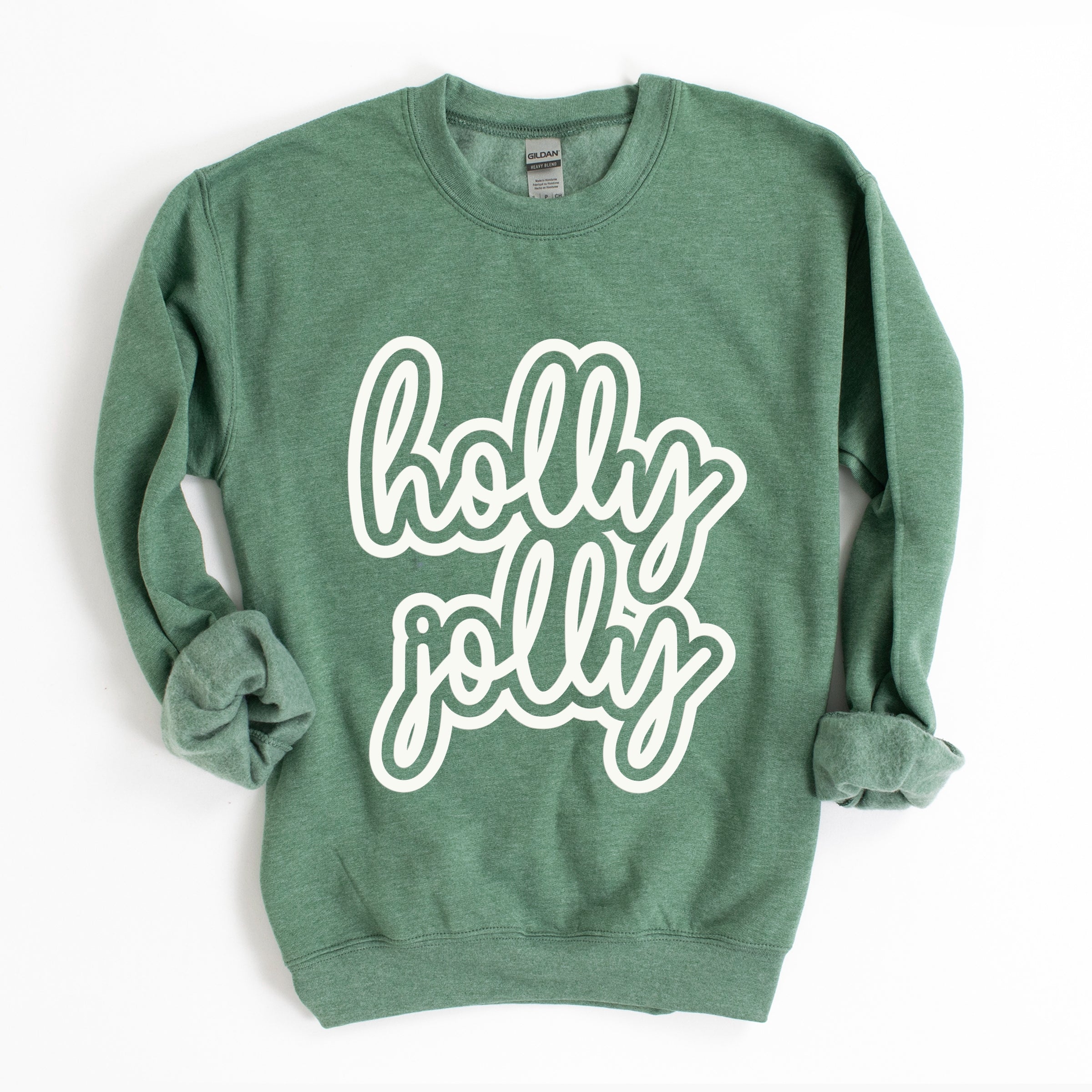 26520WPU_F-SWT Heather Green