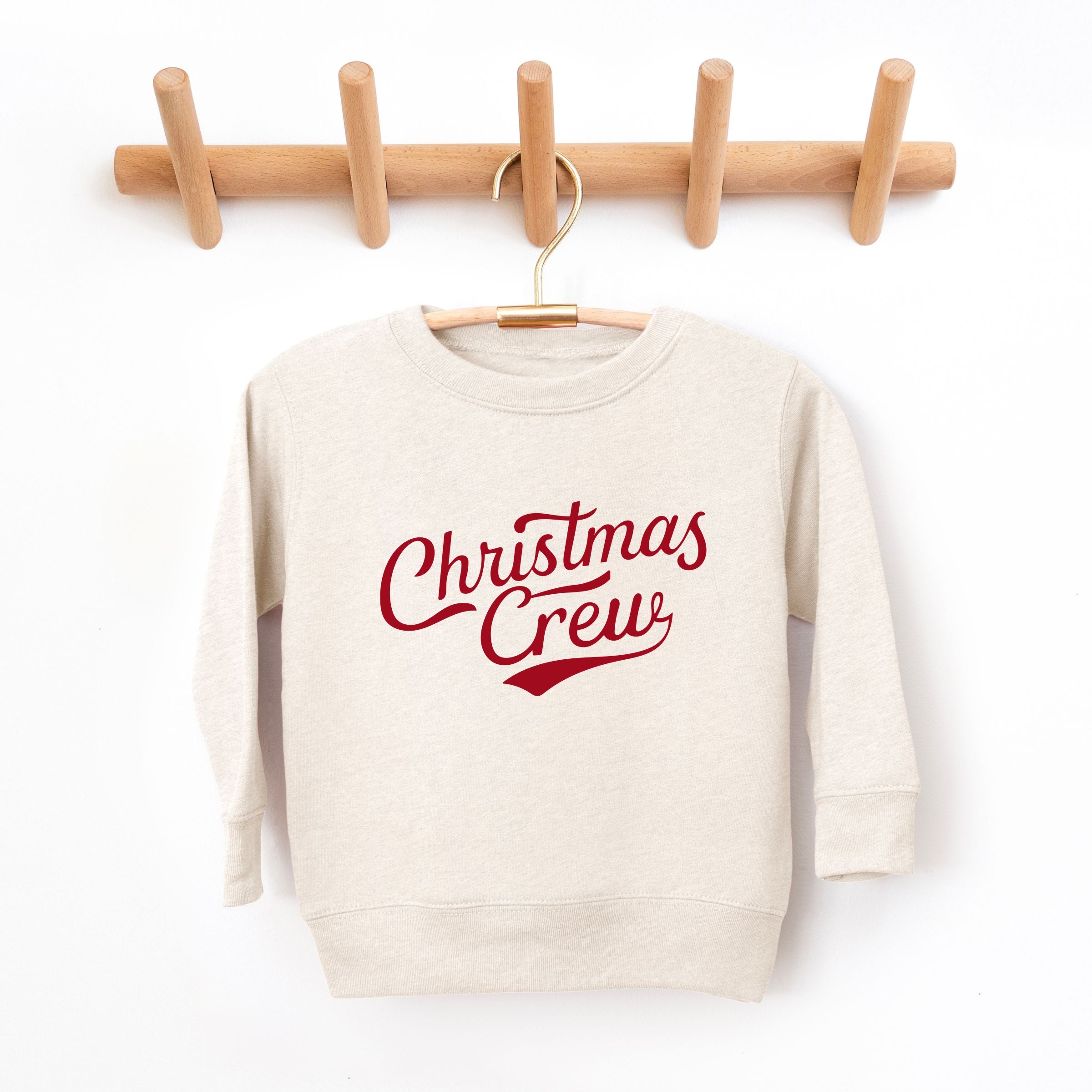 Christmas Crew Cursive - Youth Graphic Sweatshirt