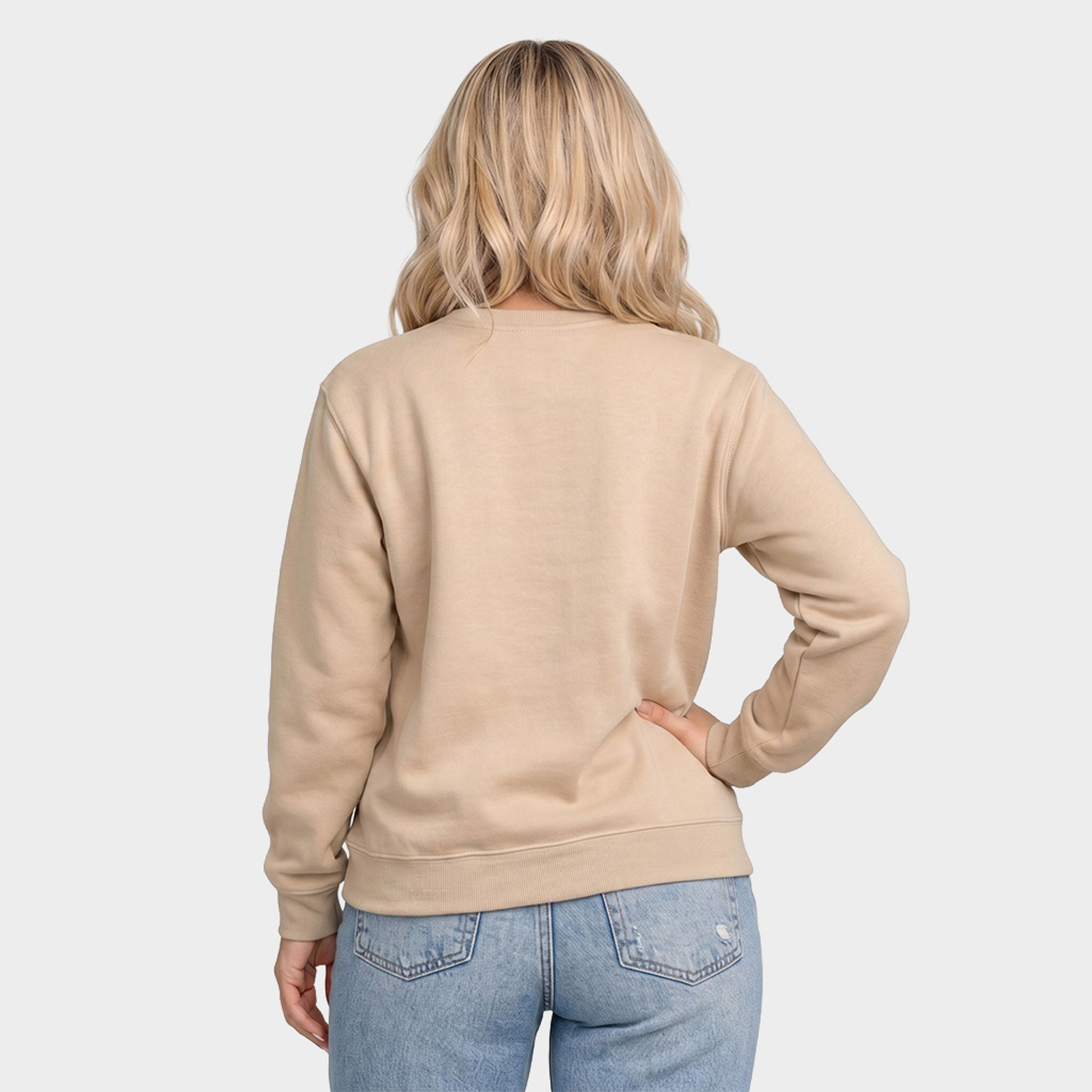 Red Nose Deer Stripes - Women's Graphic Sweatshirt