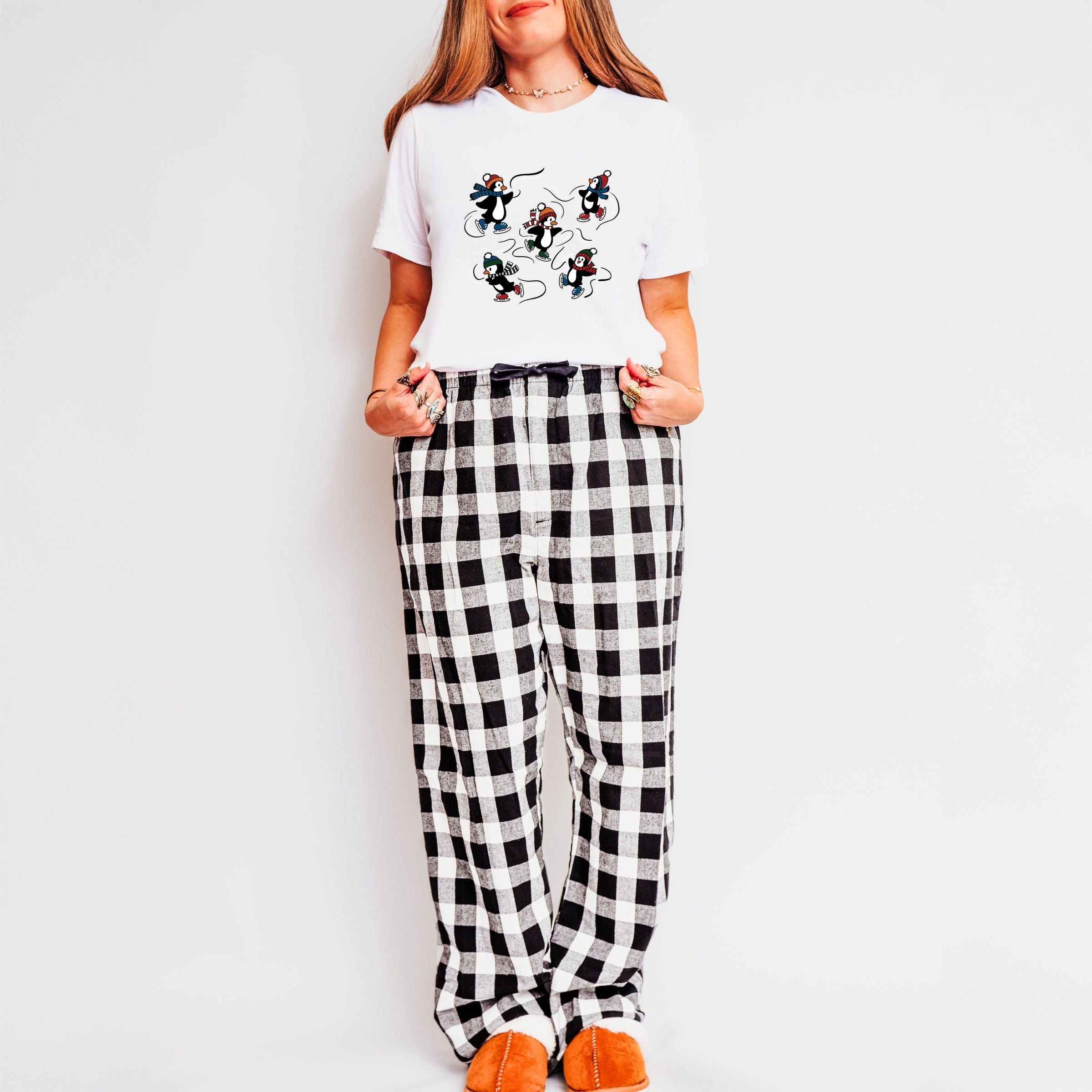 26562M_F-CPPSET White/Black and White Plaid