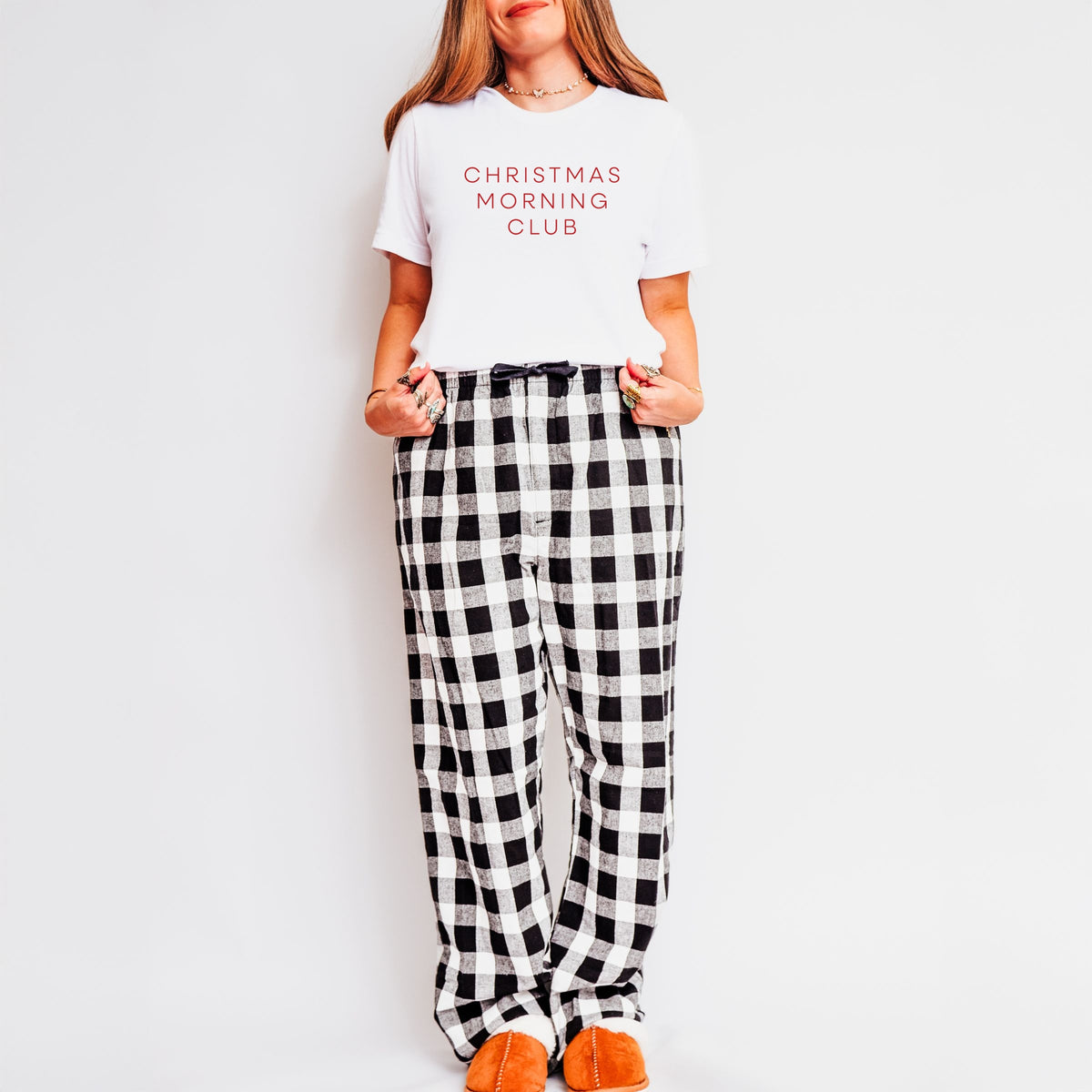 variant-White/Black and White Plaid-noThread