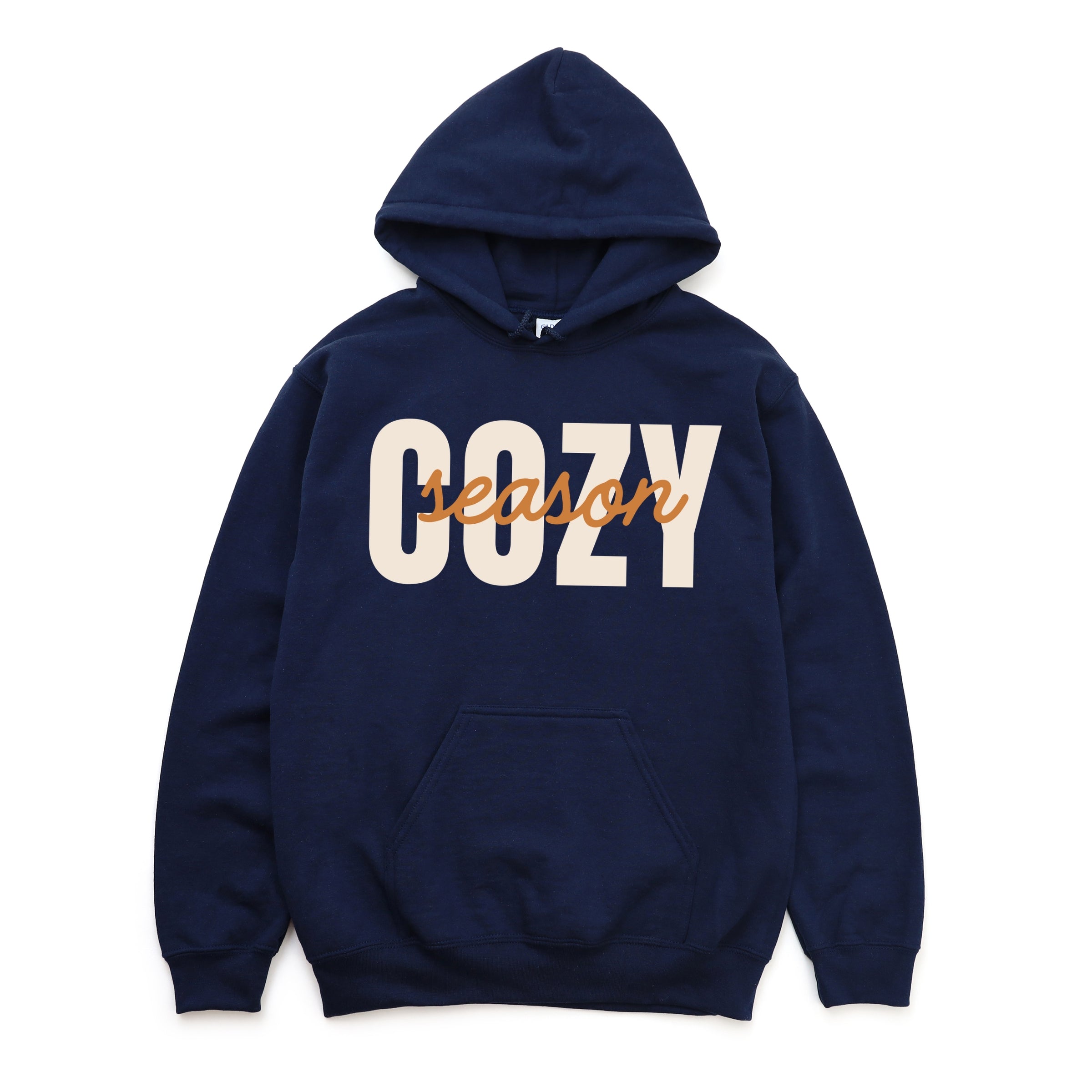 Cozy Season Layered Cursive - Women's Graphic Hoodie