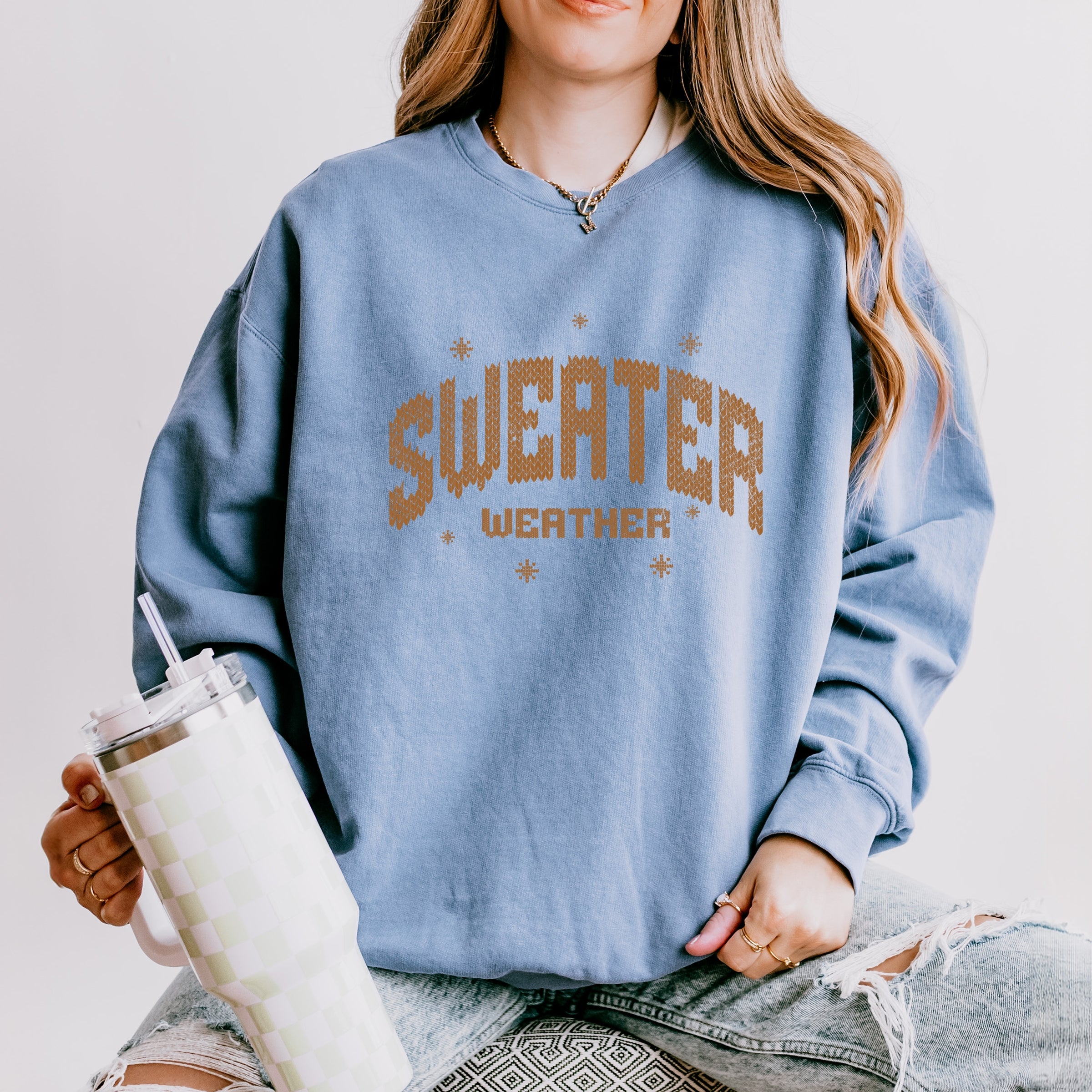 26703BRO_F-LGDSWT Blue Jean