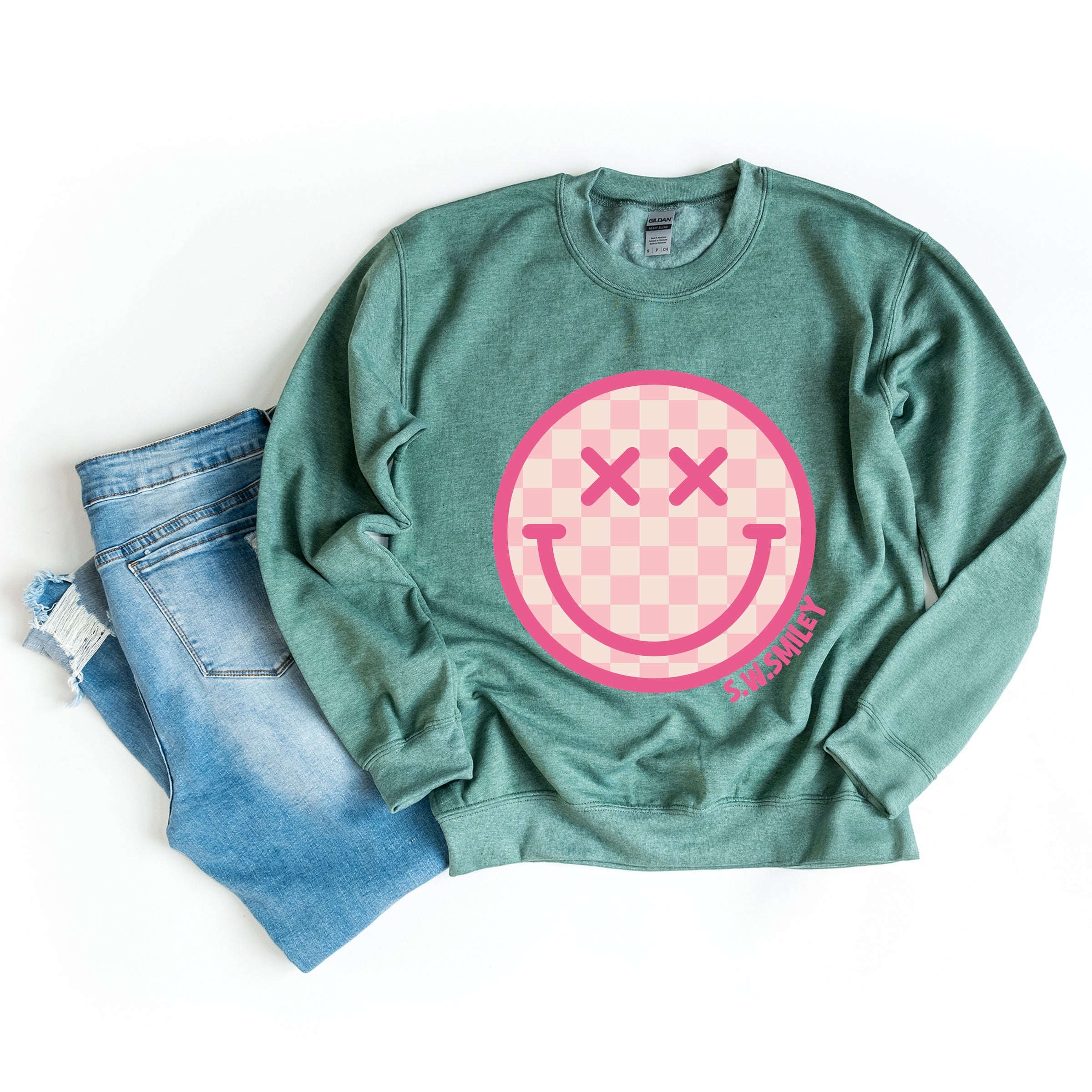 26903M_F-SWT Heather Green