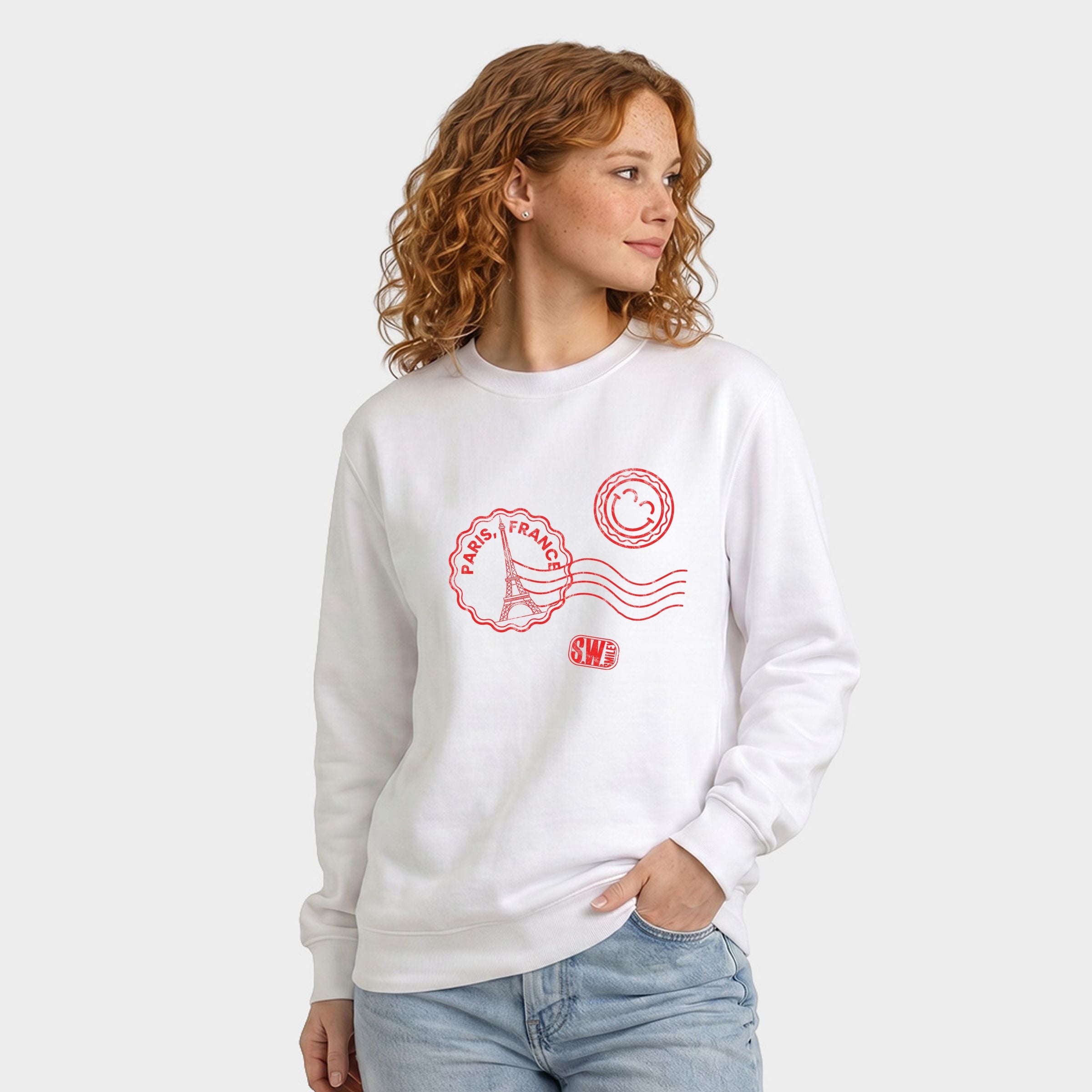 26977RED_F-SWT White