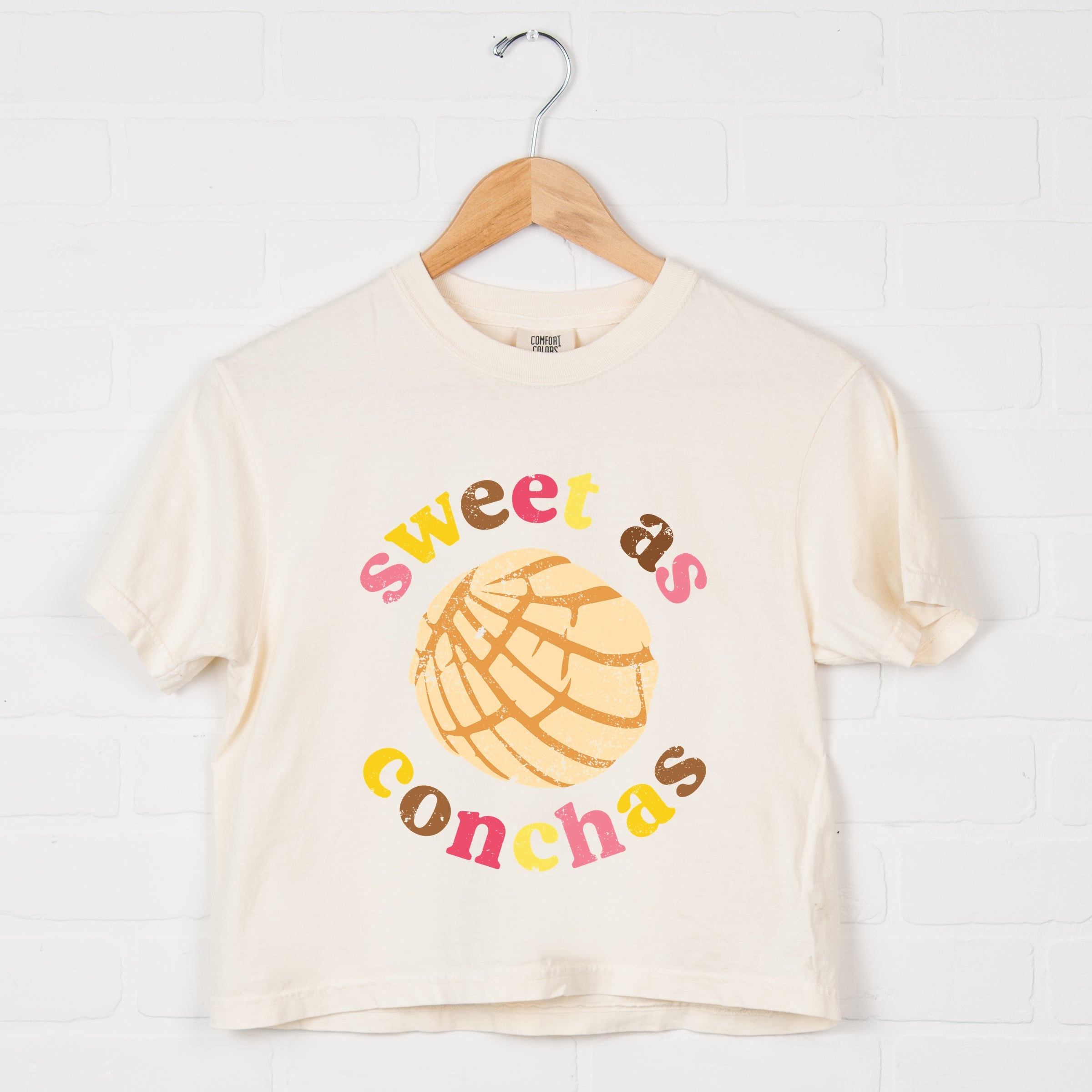Sweet A Conchas - Boxy Crop Top