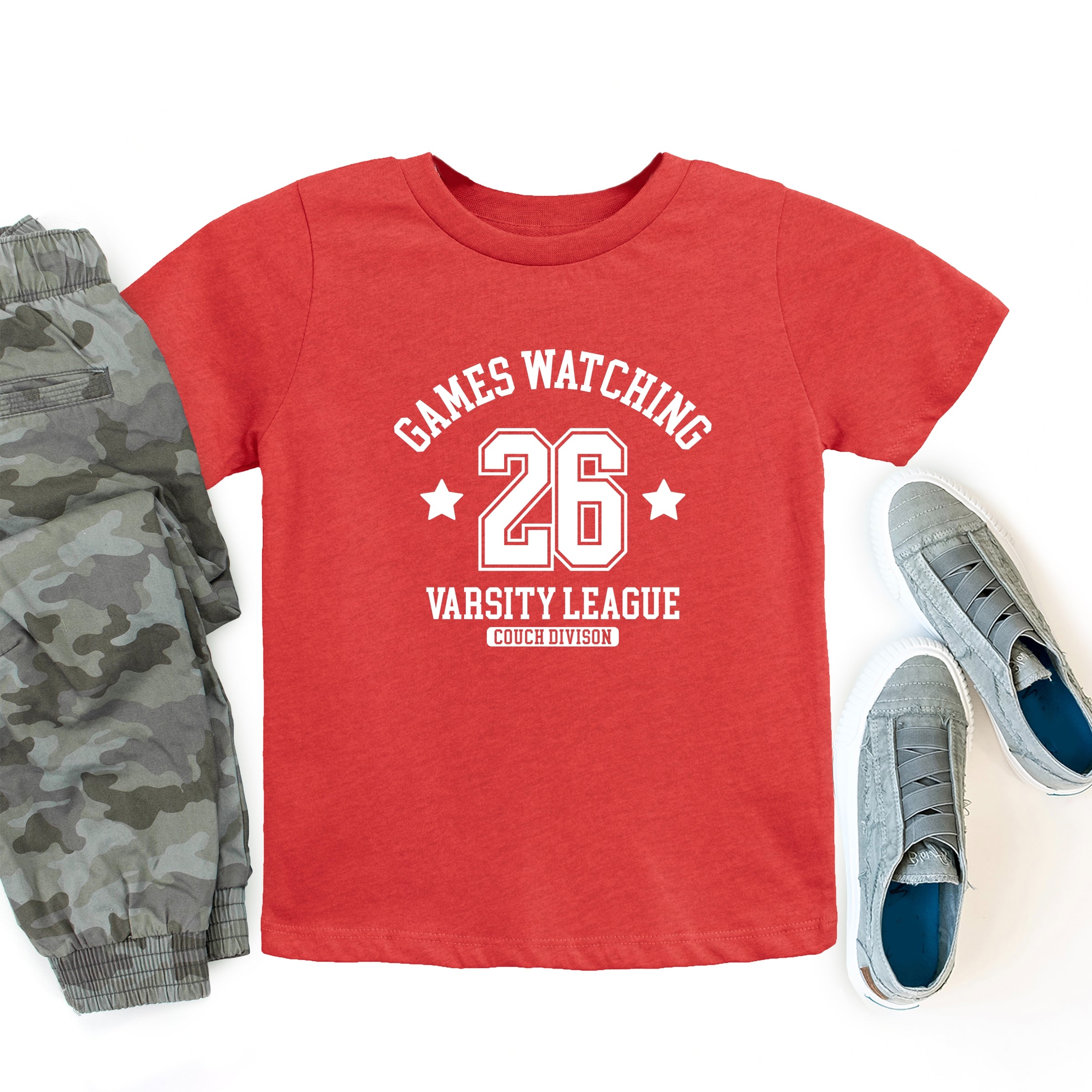 27104W_F-YC Heather Red