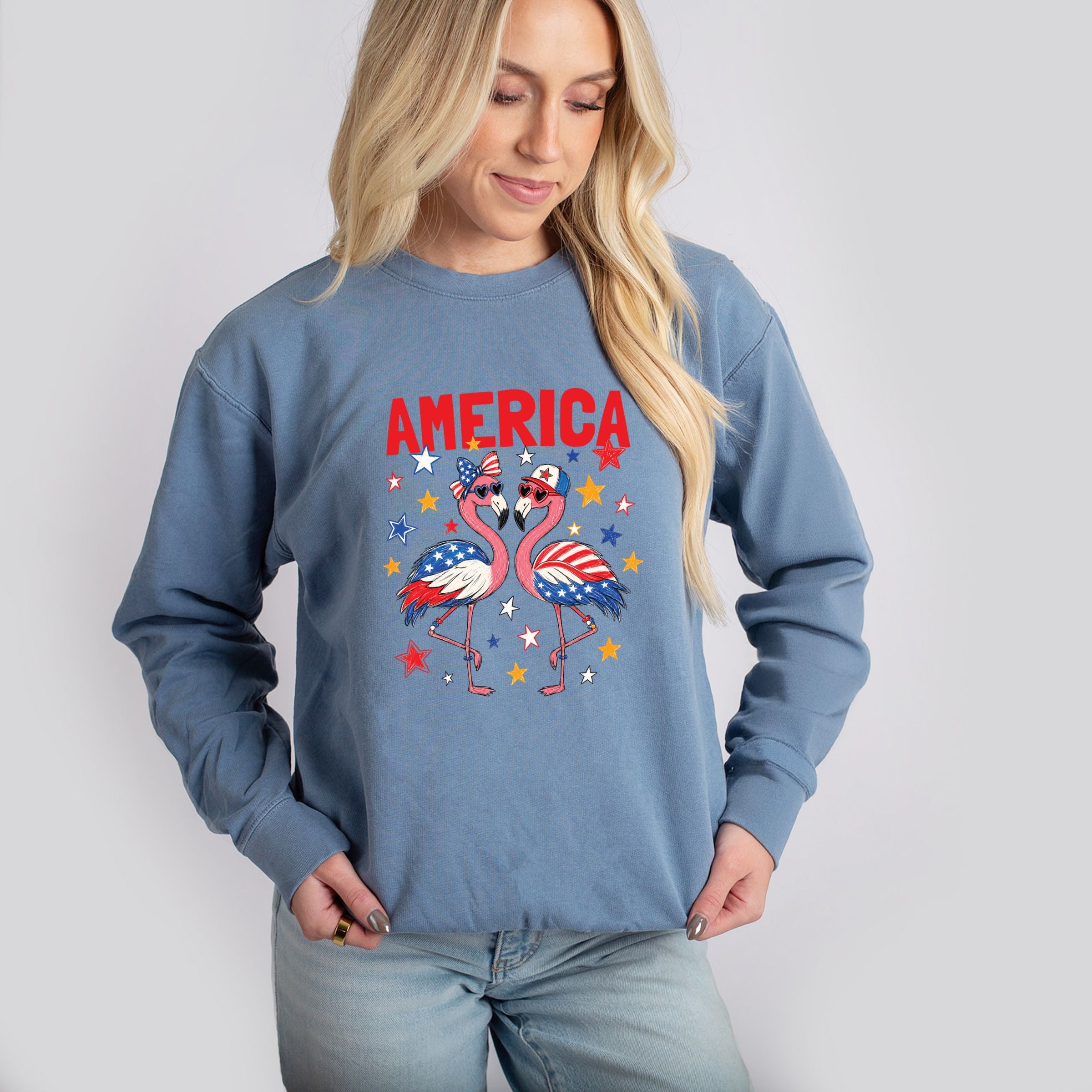 27527M_F-LGDSWT Blue Jean