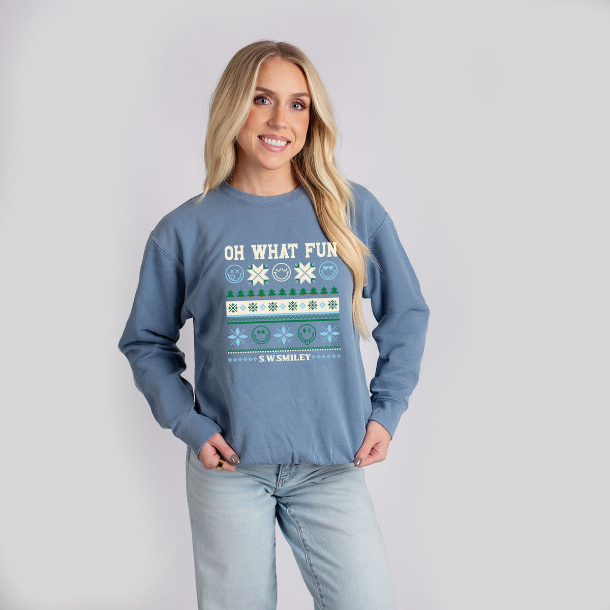 27917M_F-LGDSWT Blue Jean
