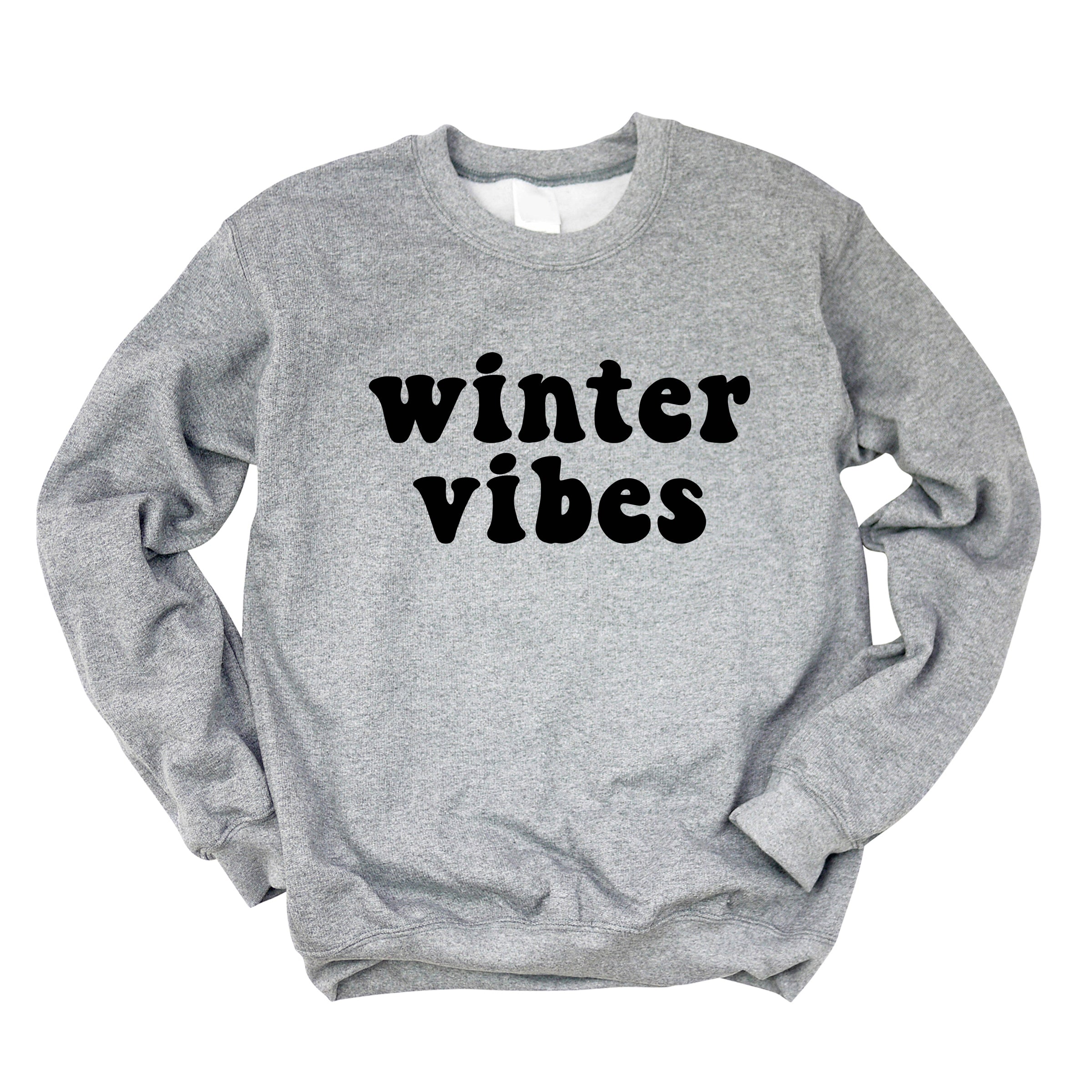 Retro Winter Vibes - Women's Graphic Sweatshirt