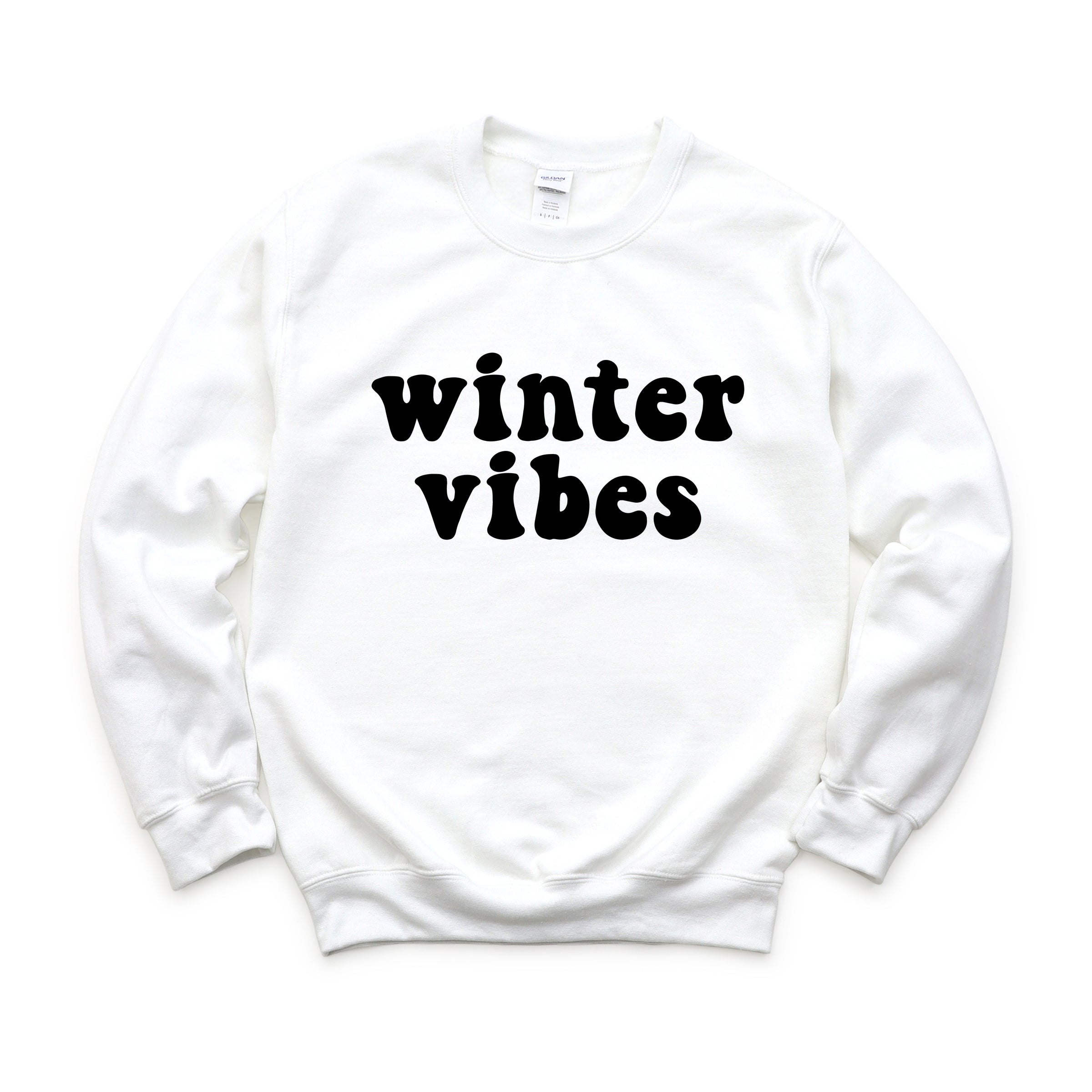 Retro Winter Vibes - Women's Graphic Sweatshirt