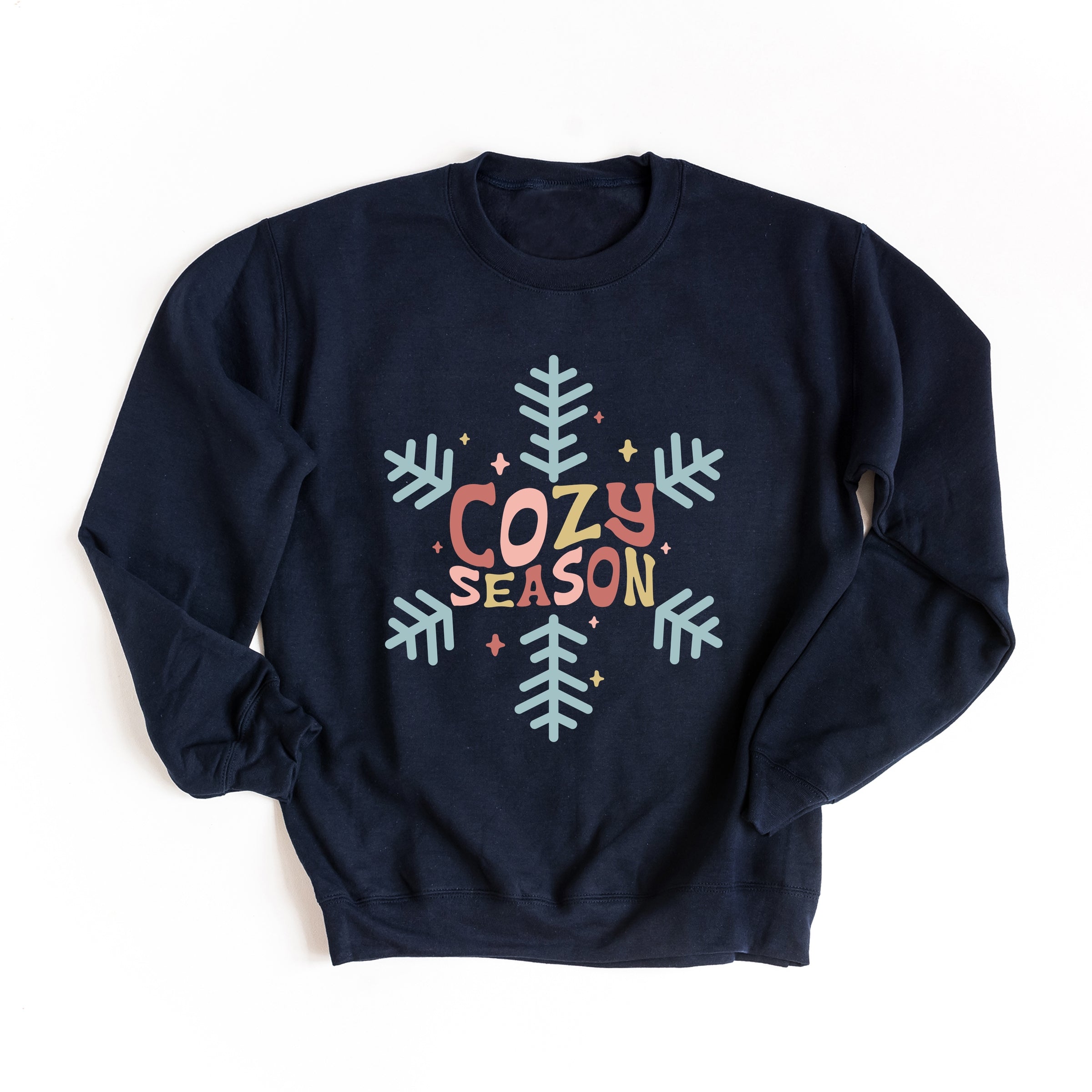 Cozy Season Colorful - Women's Graphic Sweatshirt