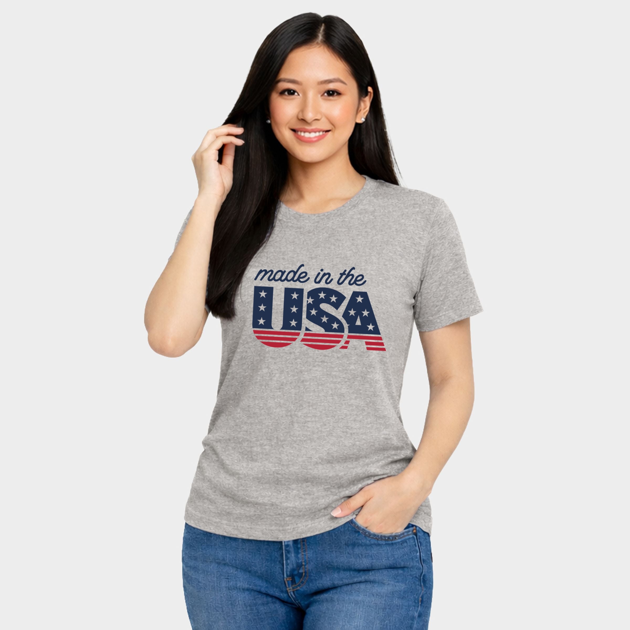 3928M_F-C Heather Grey