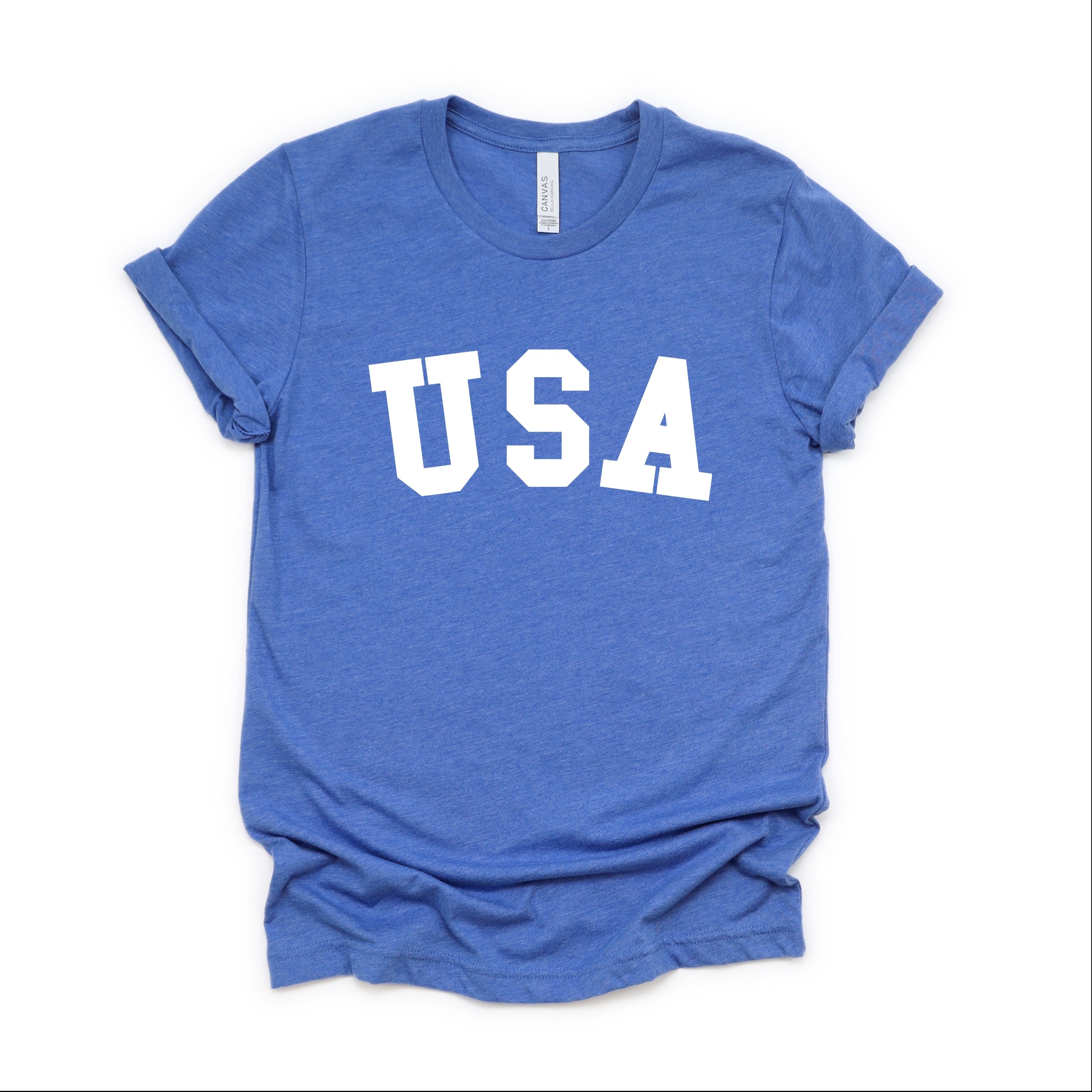 USA Bold - Women's Short Sleeve Graphic T-Shirt
