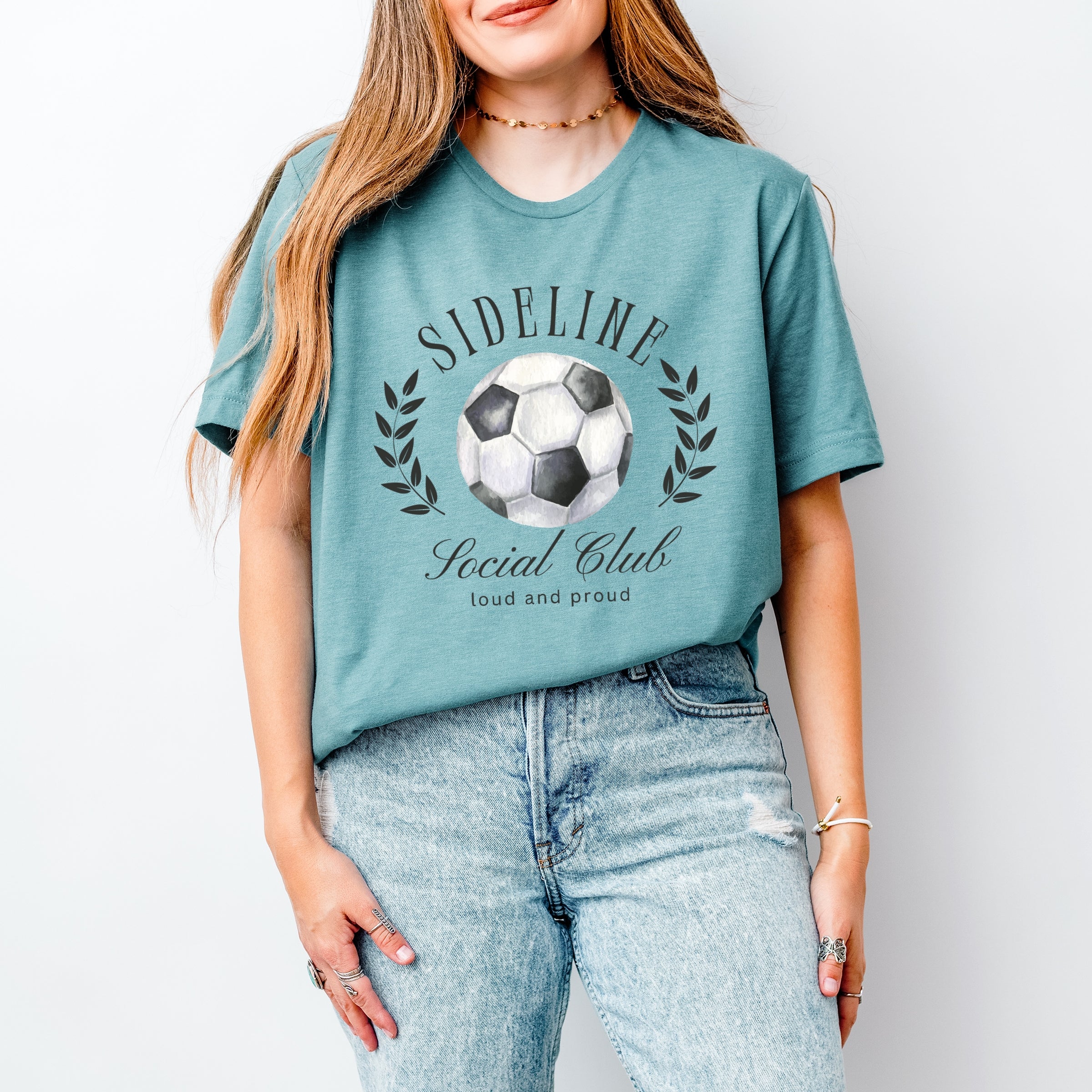 Sideline Social Club - Women's Short Sleeve Graphic T-Shirt