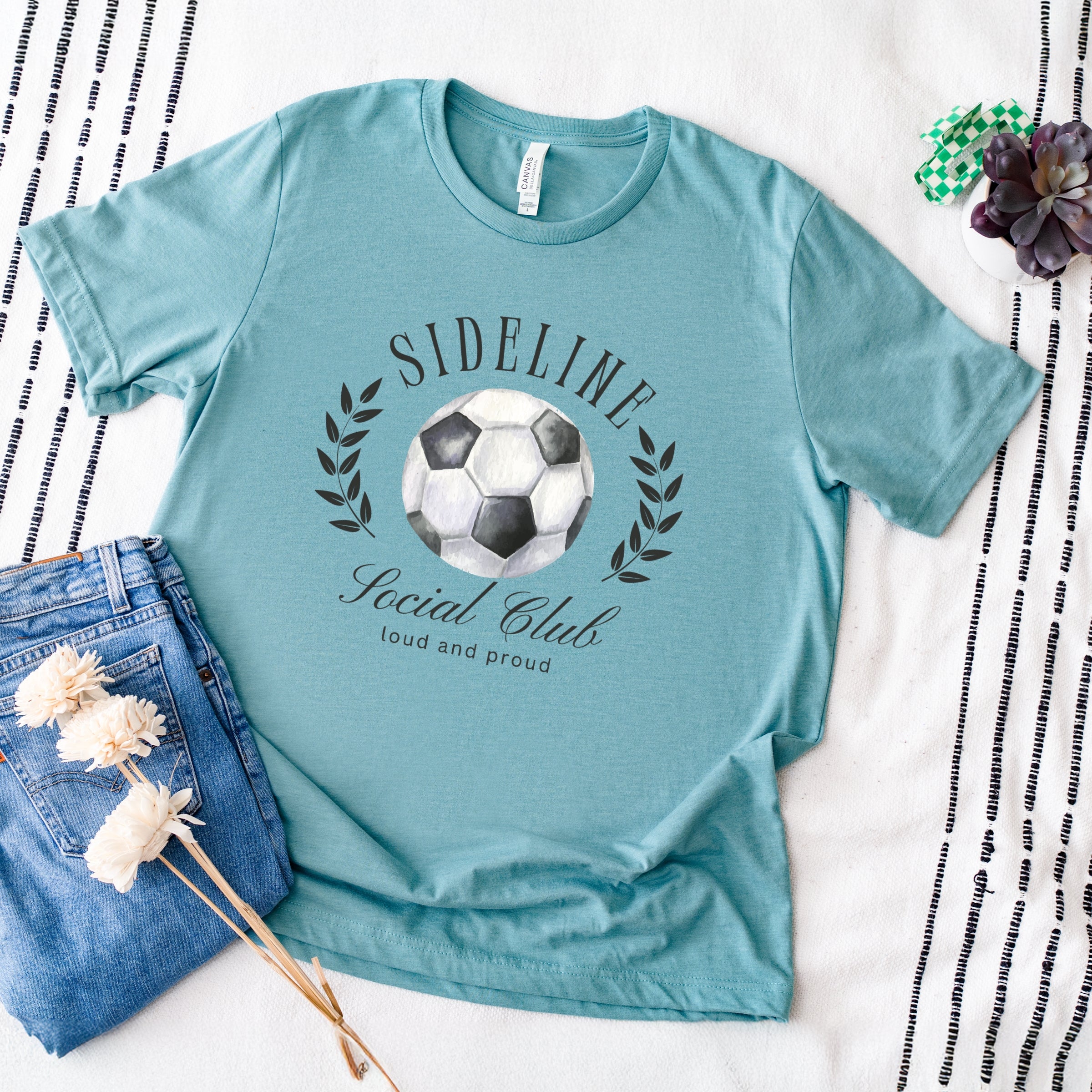 Sideline Social Club - Women's Short Sleeve Graphic T-Shirt