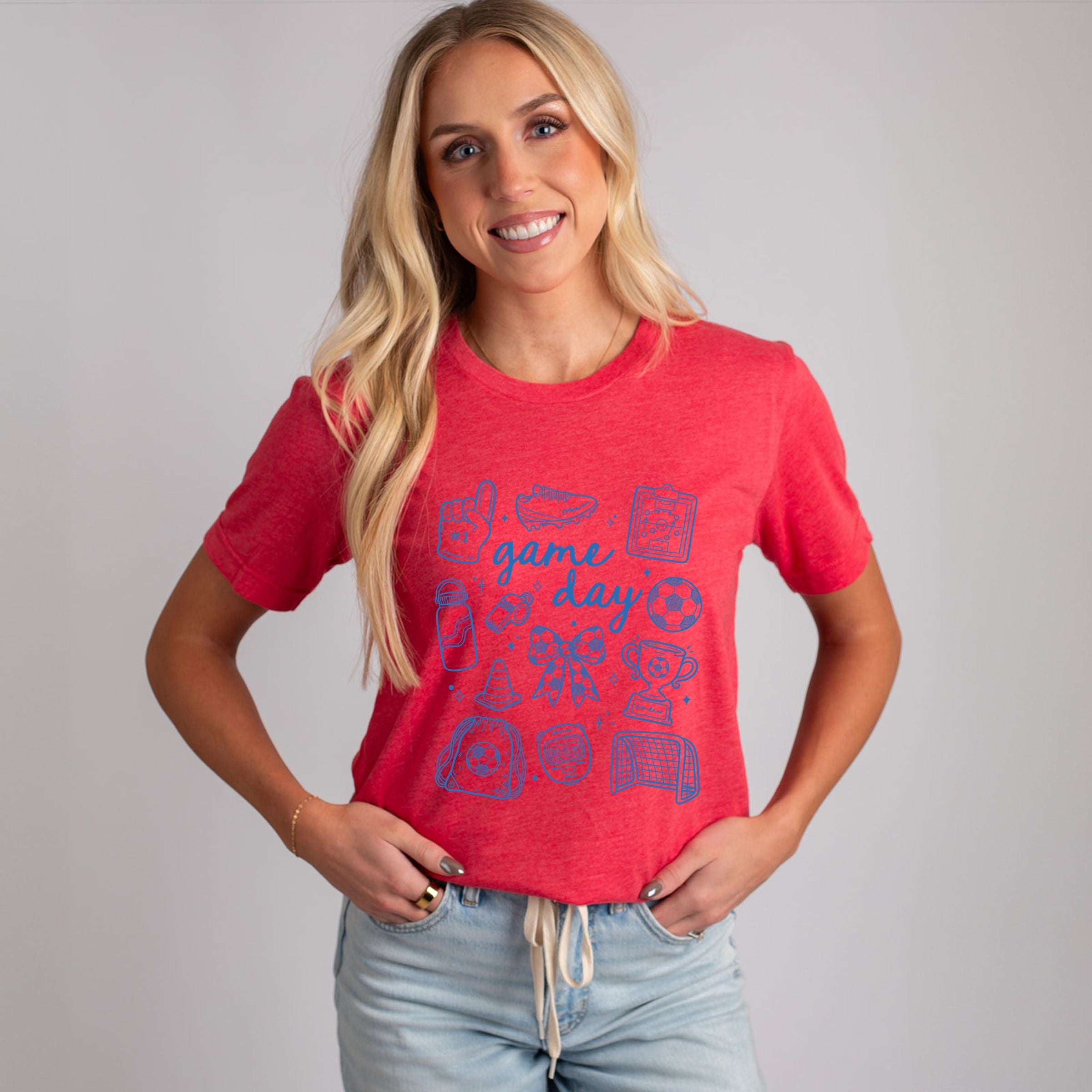 5225BLU_F-C Heather Red