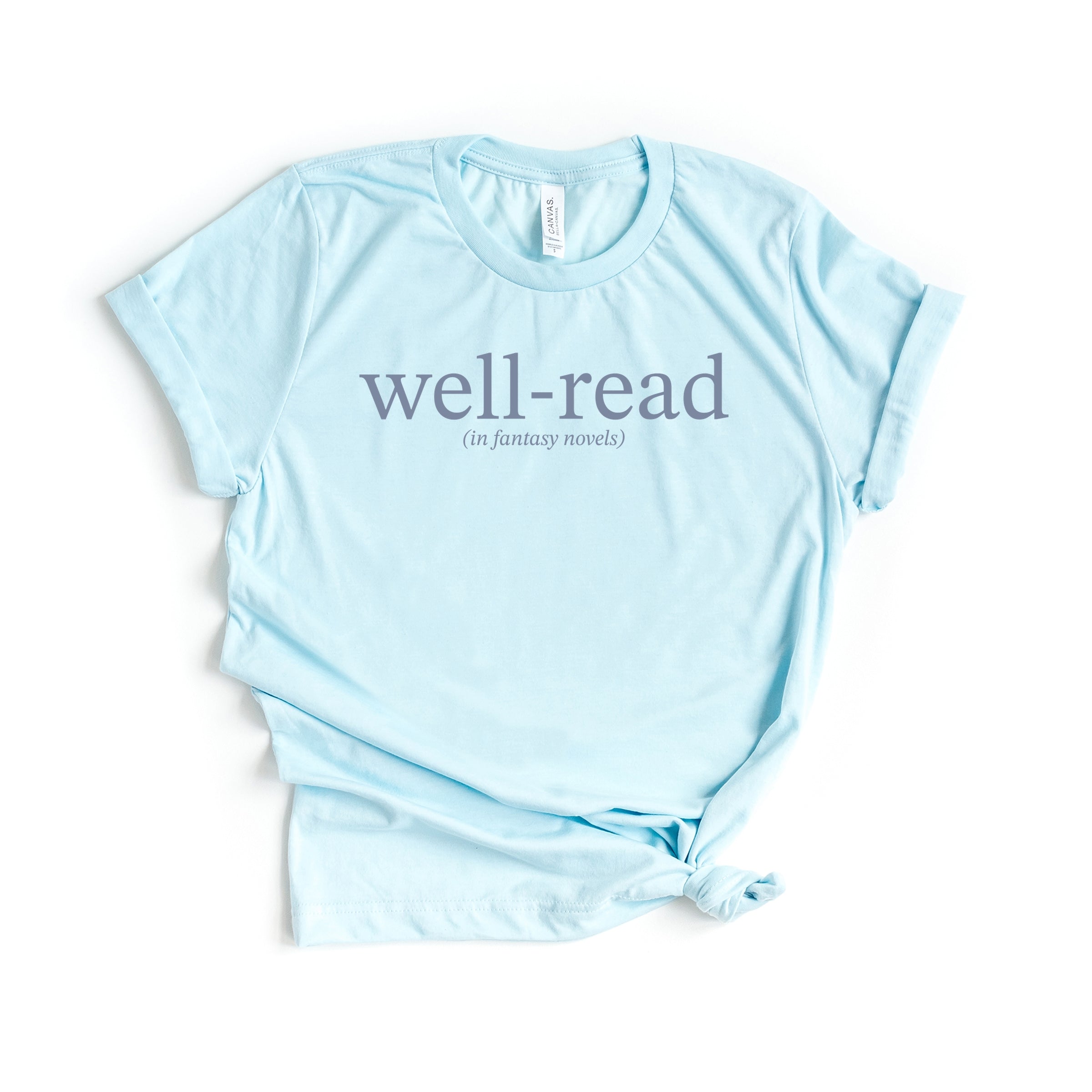 Well-Read In Fantasy Novels - Women's Short Sleeve Graphic T-Shirt