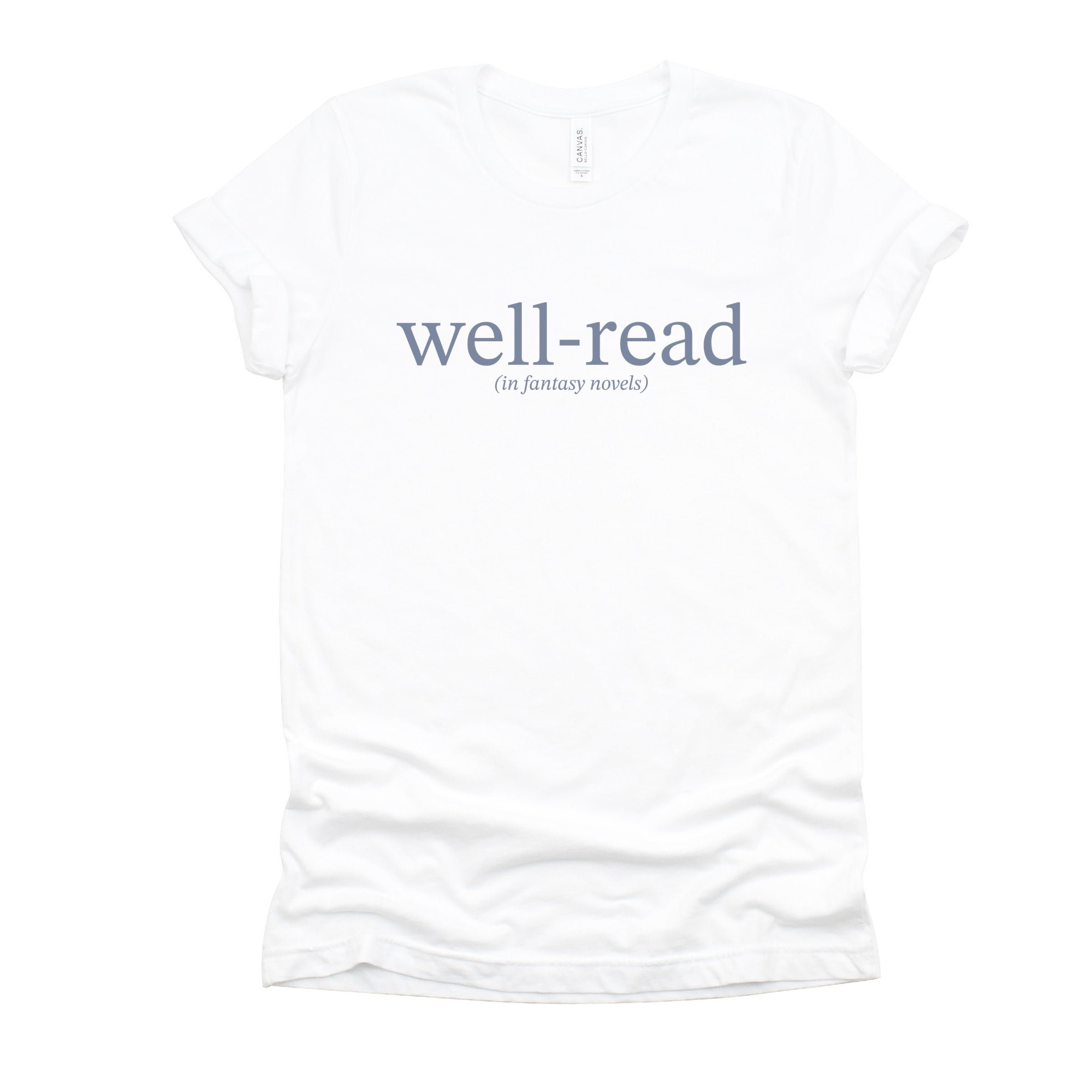 Well-Read In Fantasy Novels - Women's Short Sleeve Graphic T-Shirt