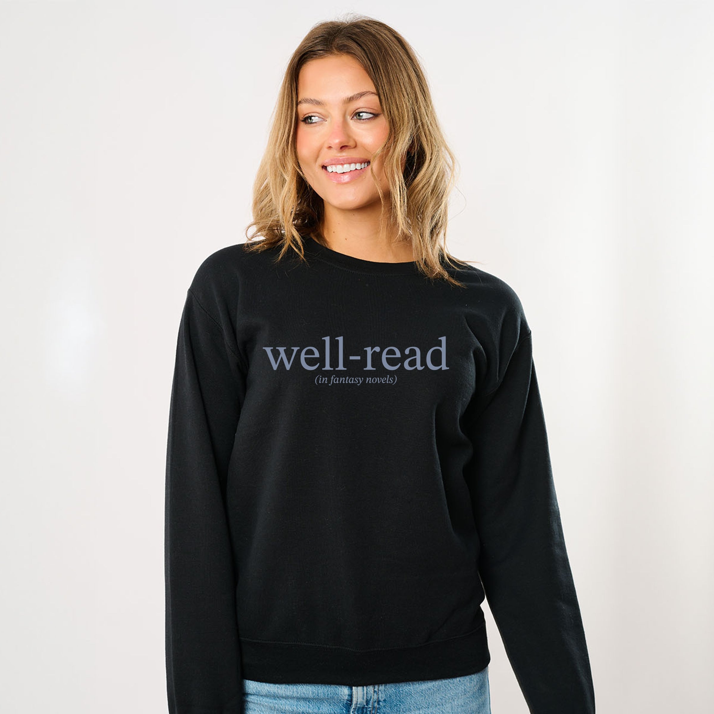 Well-Read In Fantasy Novels - Women's Graphic Sweatshirt
