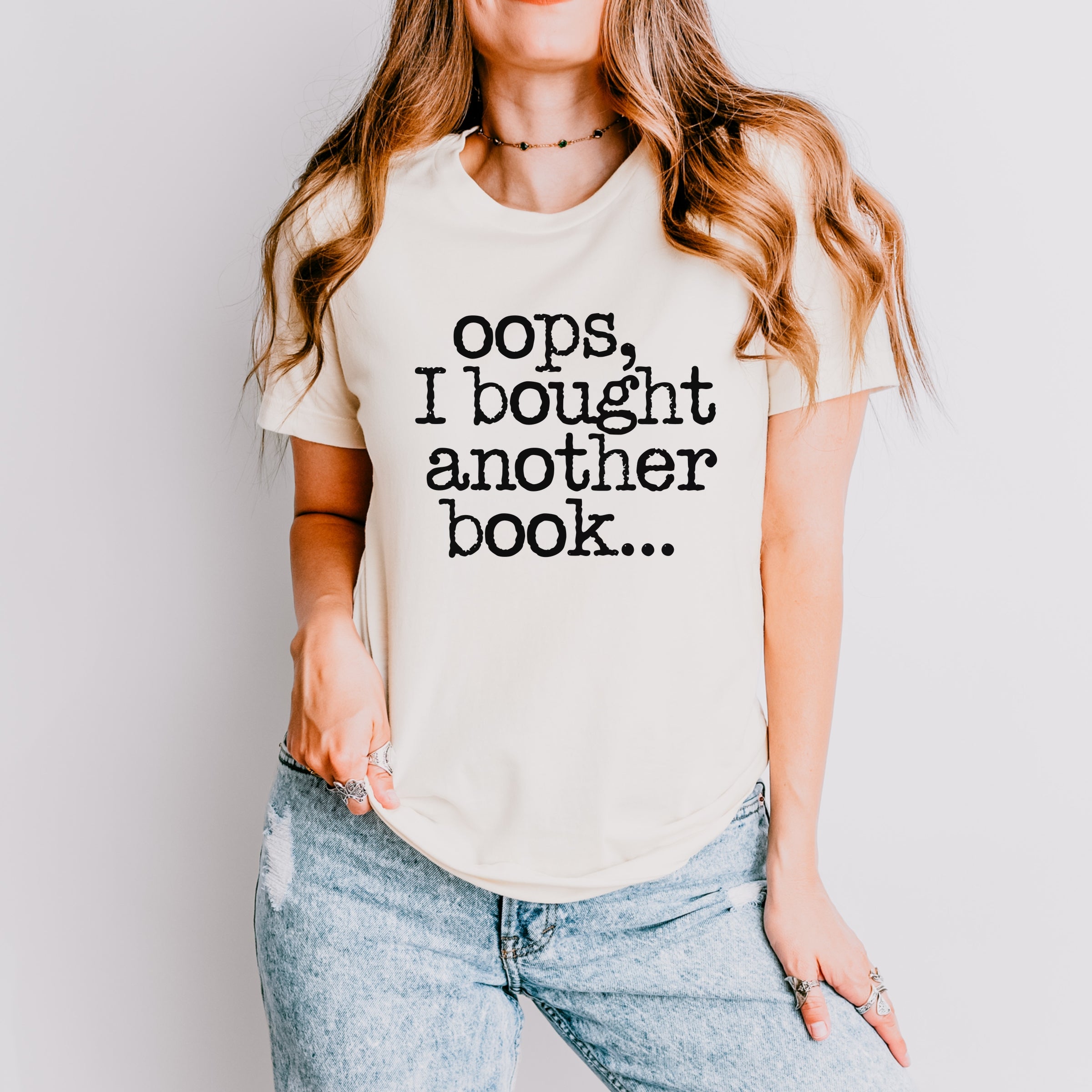 Oops I Bought Another Book - Women's Short Sleeve Graphic T-Shirt