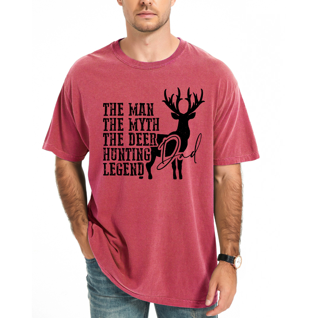 The Deer Hunting Legend | Men's Garment Dyed Tee