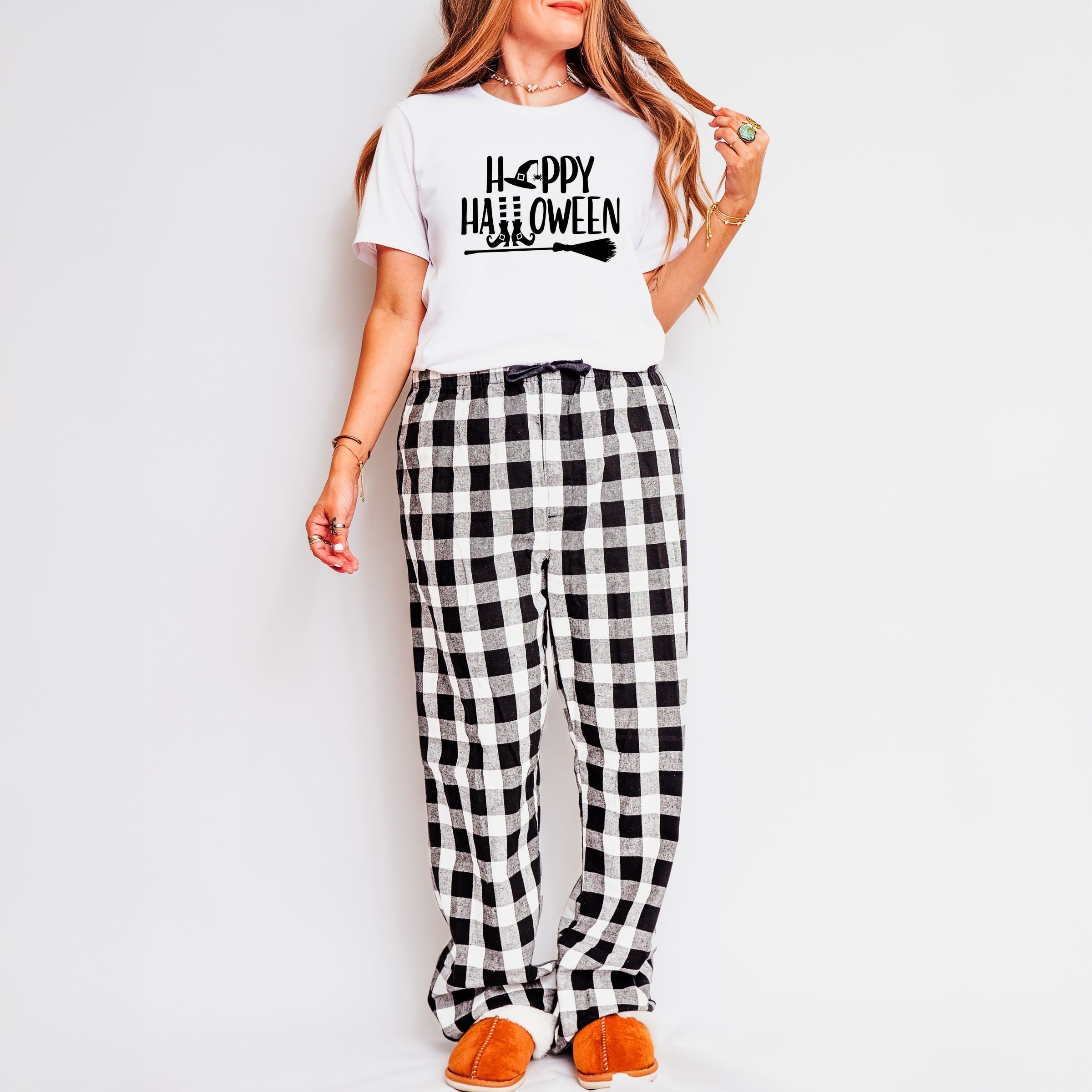 variant-White/Black and White Plaid-noThread