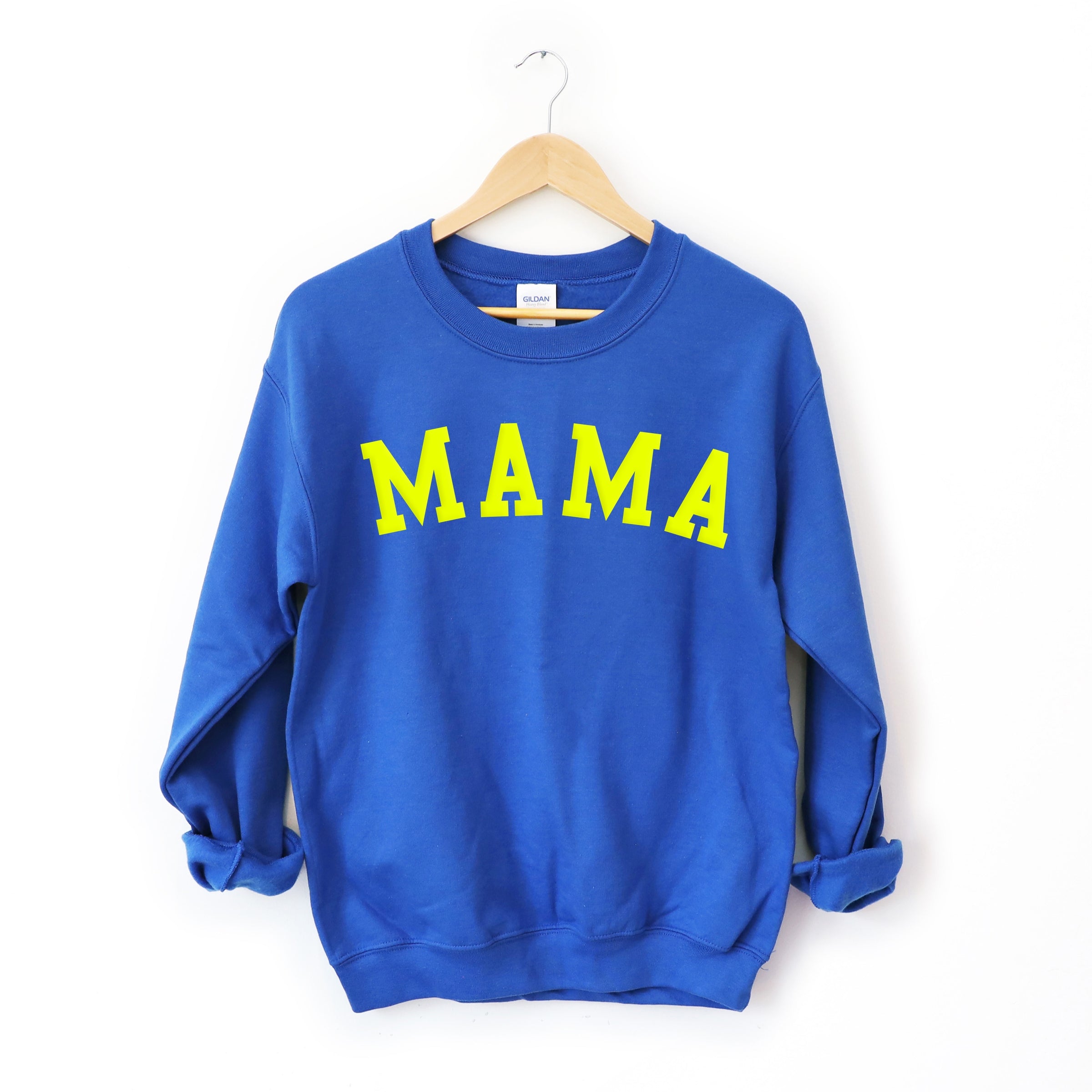 Mama Bold Puff Print - Women's Graphic Sweatshirt