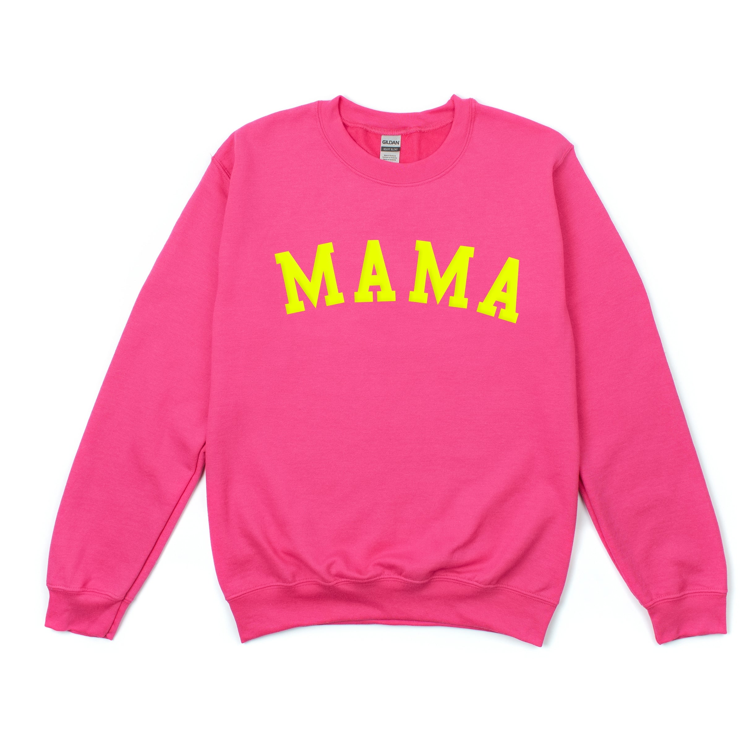 Mama Bold Puff Print - Women's Graphic Sweatshirt