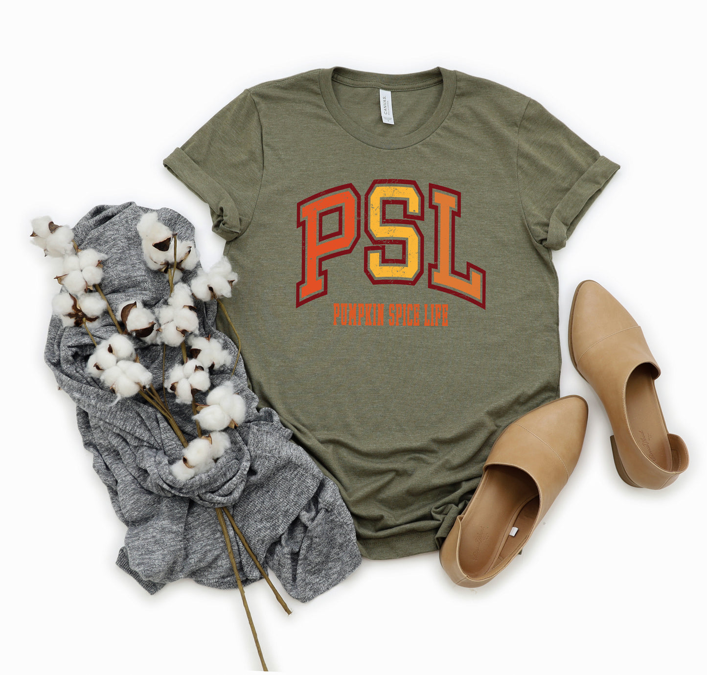 Pumpkin Spice Life | Short Sleeve Crew Neck