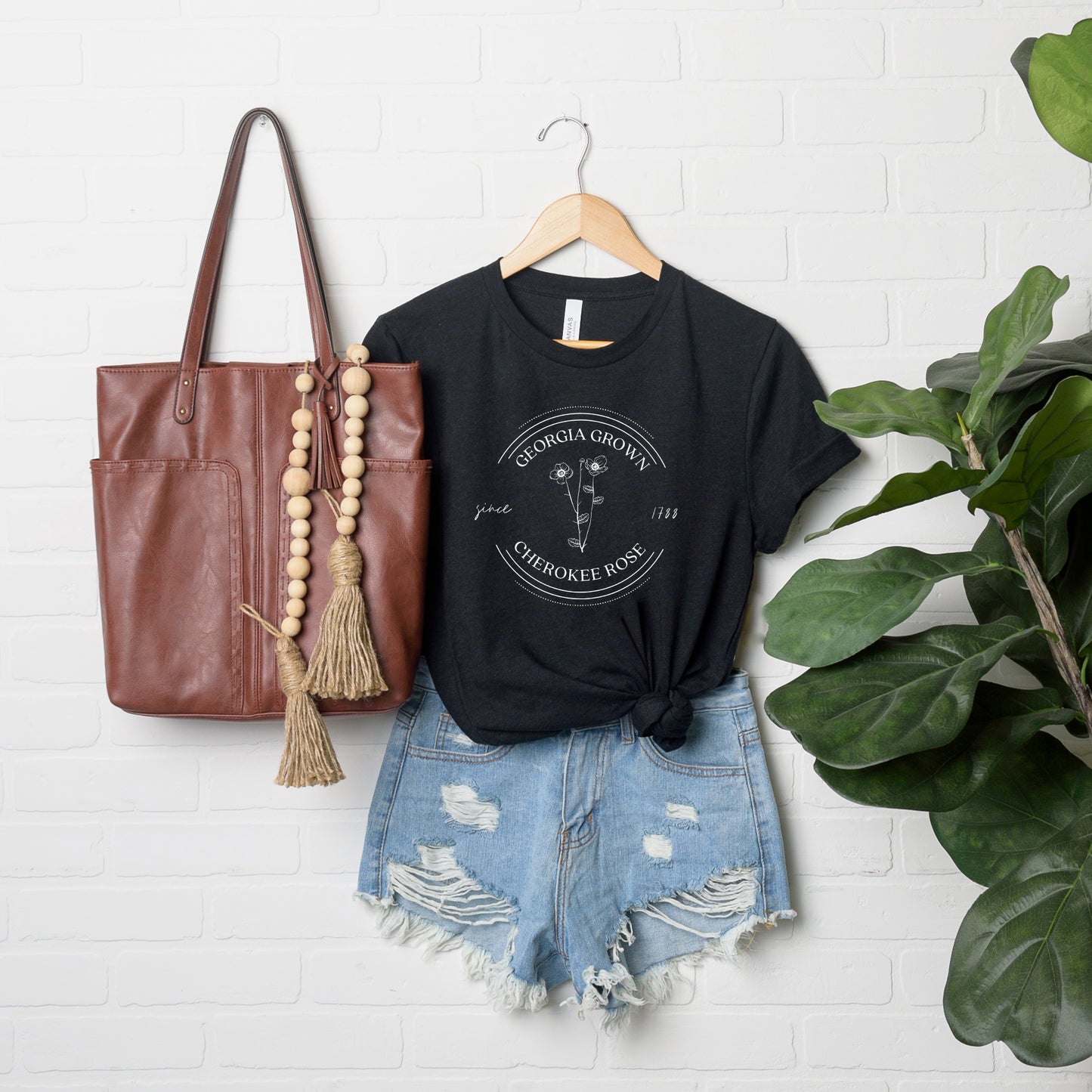 Georgia State Flower | Short Sleeve Graphic Tee
