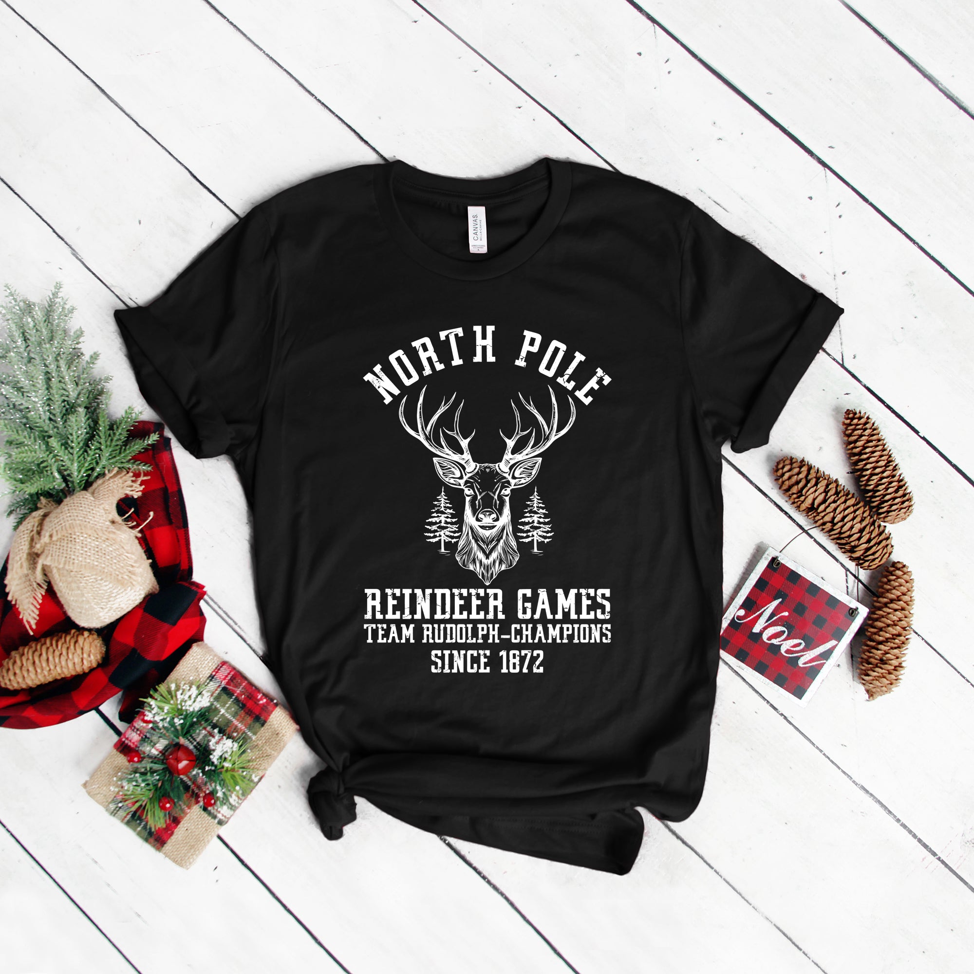 North Pole Reindeer Games | Short Sleeve Crewneck