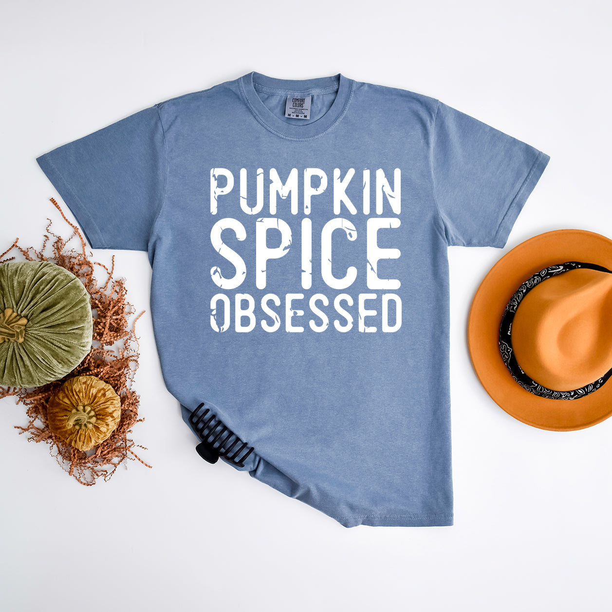 Pumpkin Spice Obsessed | Garment Dyed Tee