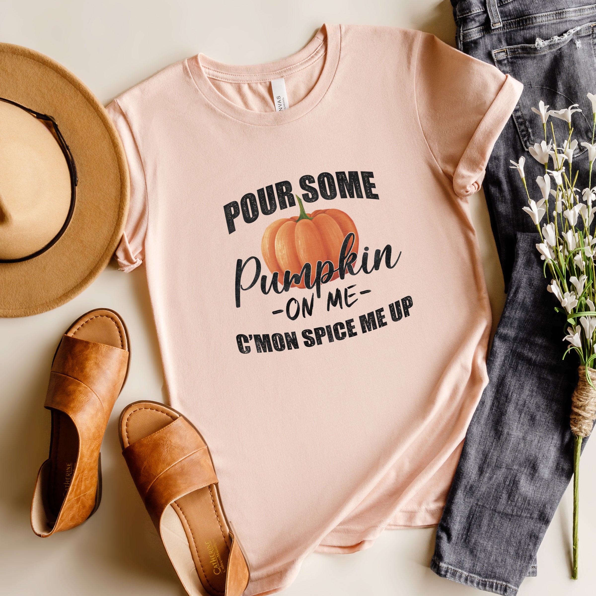 Pour Some Pumpkin | Short Sleeve Crewneck