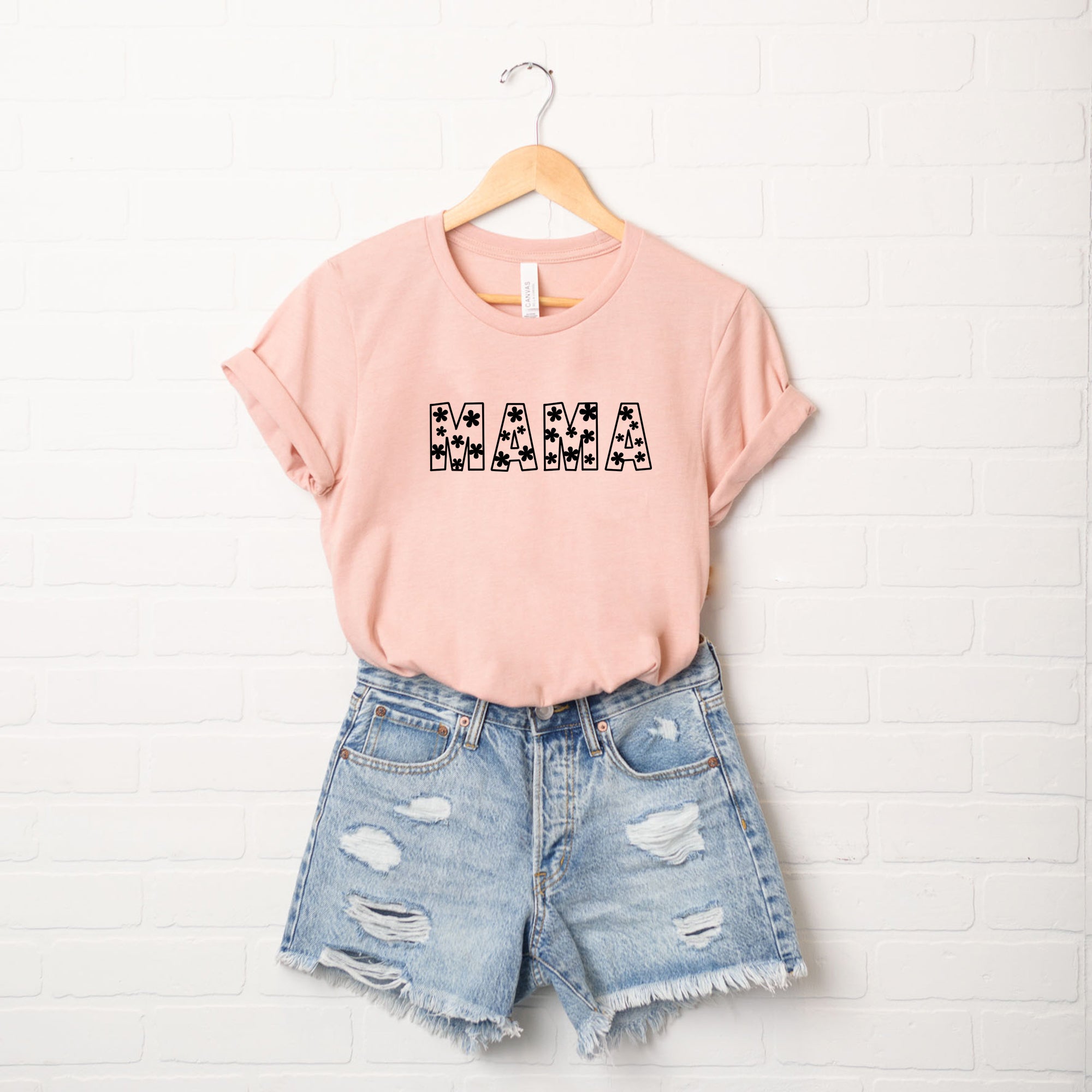 Flower Mama Bold | Short Sleeve Graphic Tee