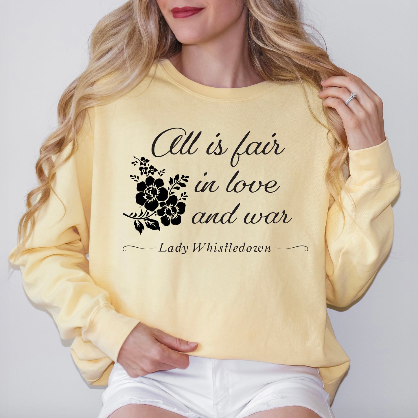 All Is Fair | Garment Dyed Sweatshirt
