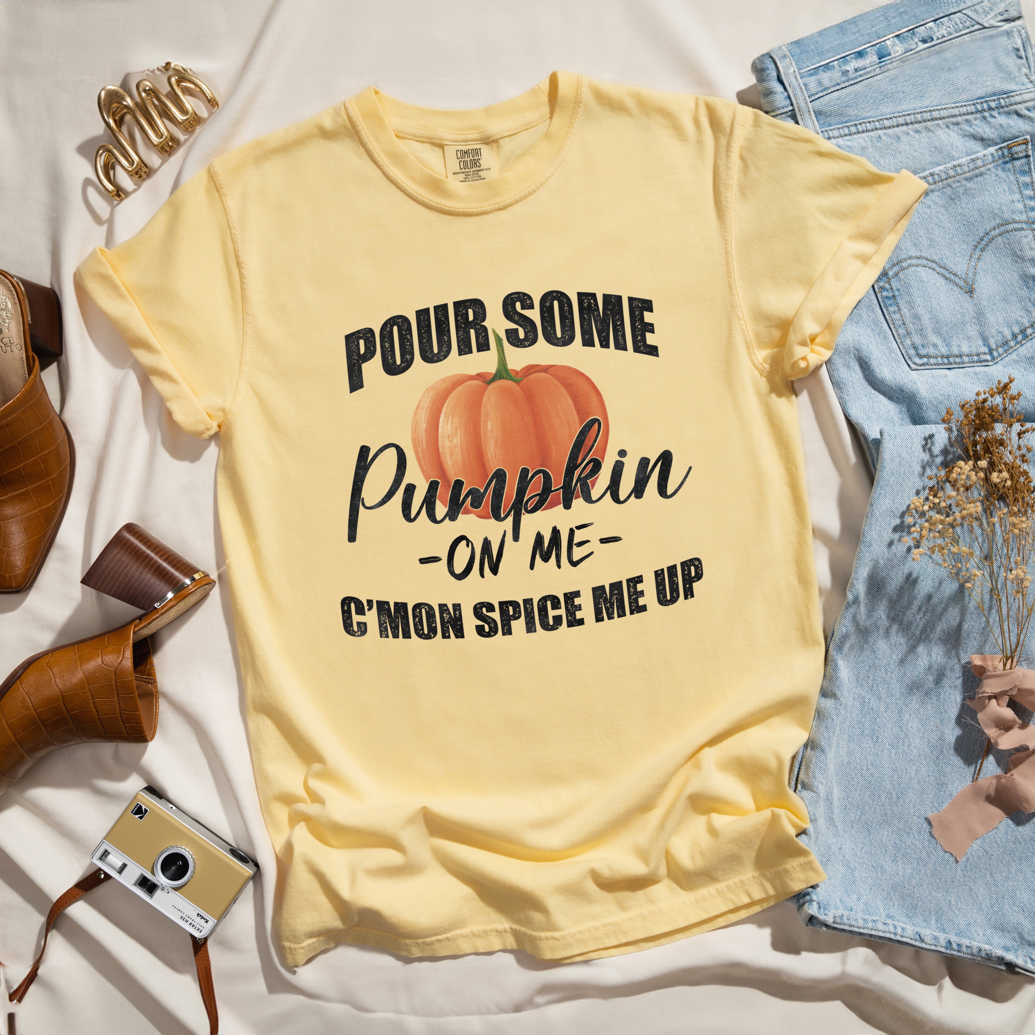 Pour Some Pumpkin | Garment Dyed Tee