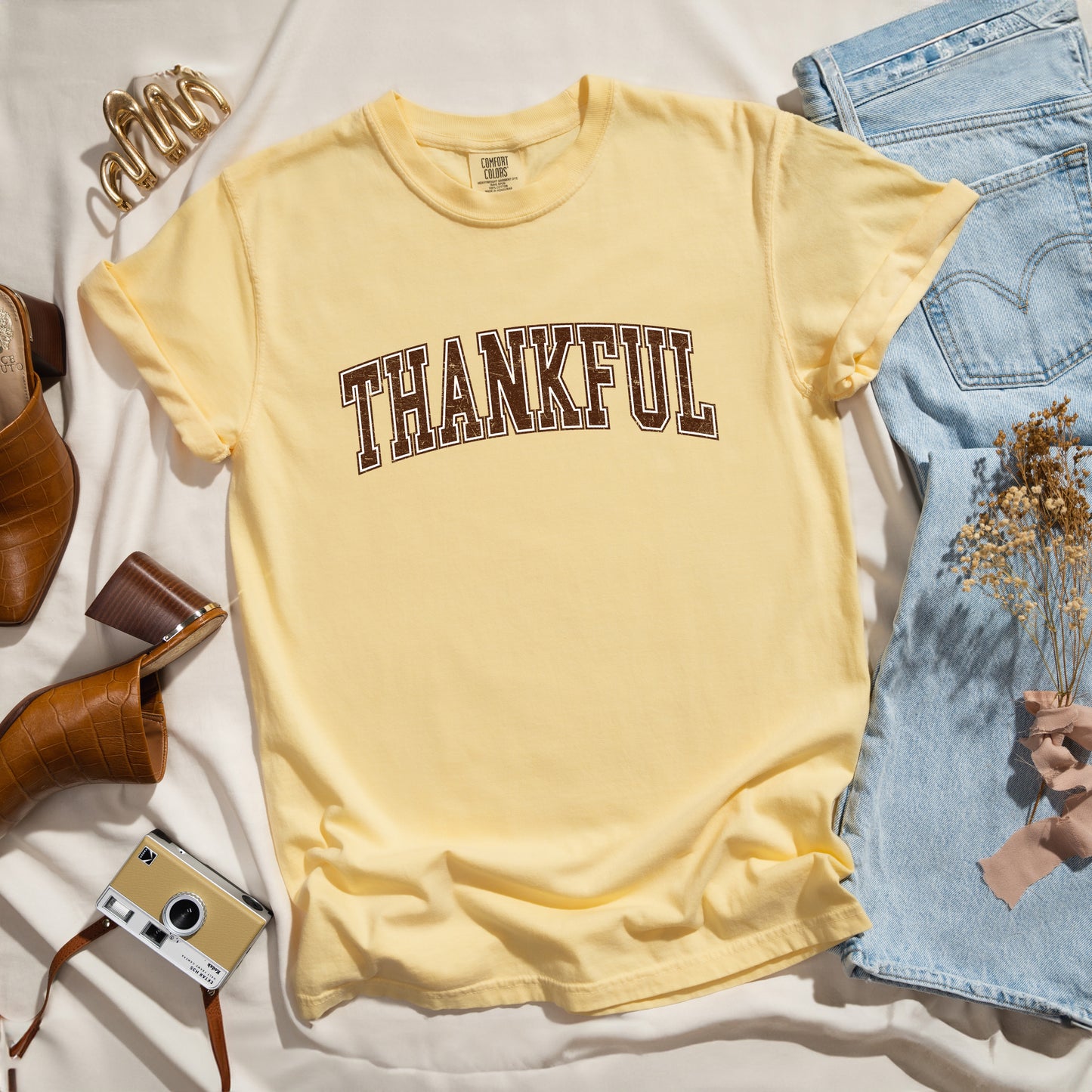 Thankful Grunge | Garment Dyed Tee