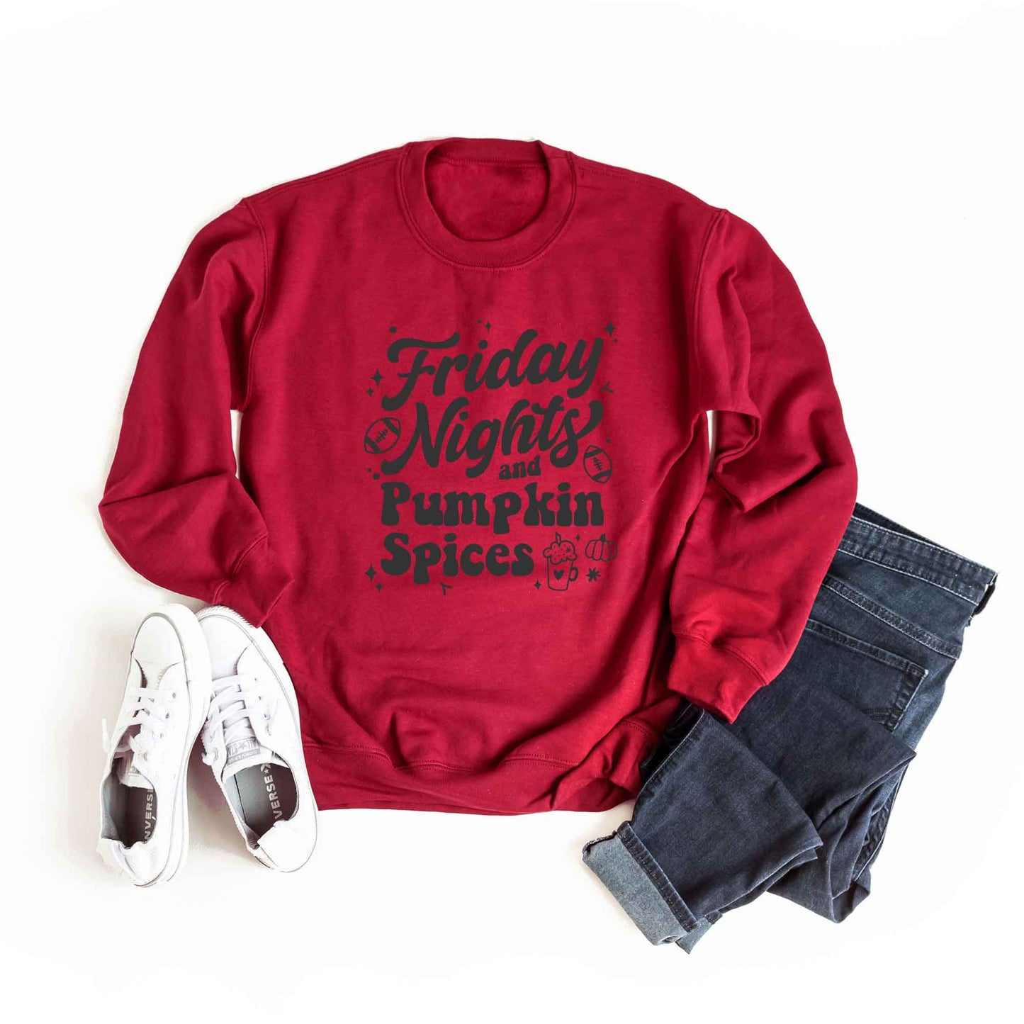Friday Nights And Pumpkin Spices | Sweatshirt