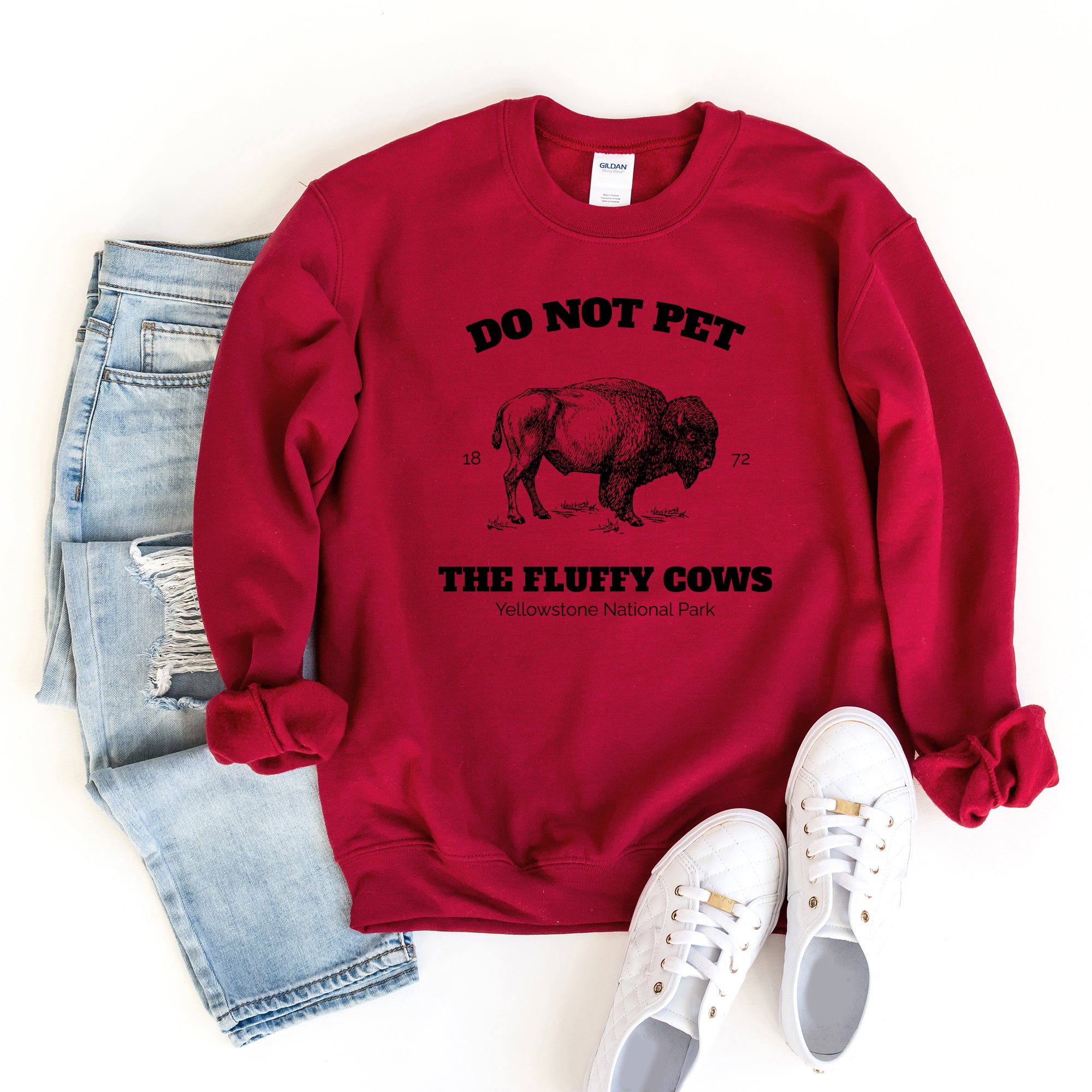 Yellowstone Fluffy Cows | Sweatshirt